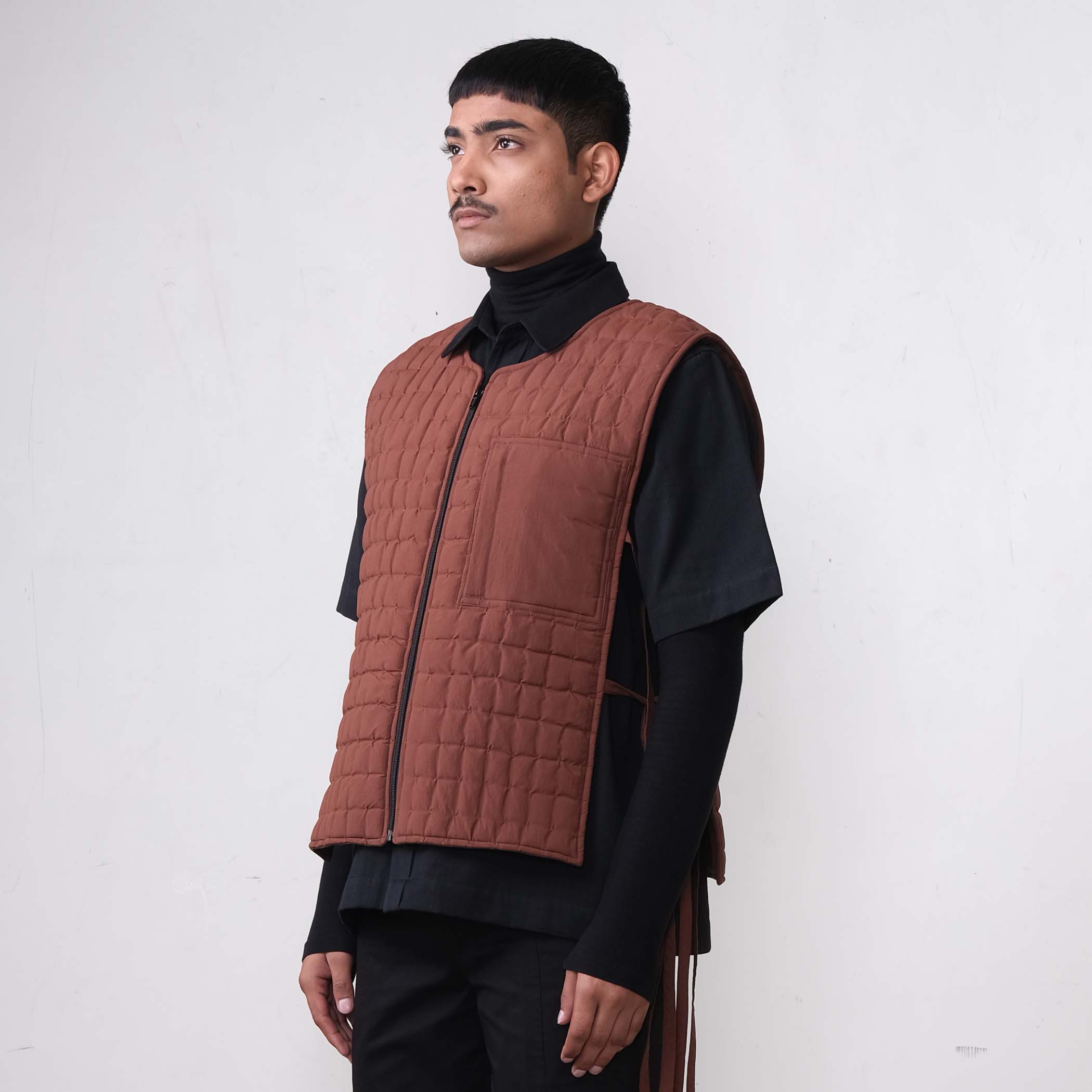 Water Repellant Sujani Cape Vest