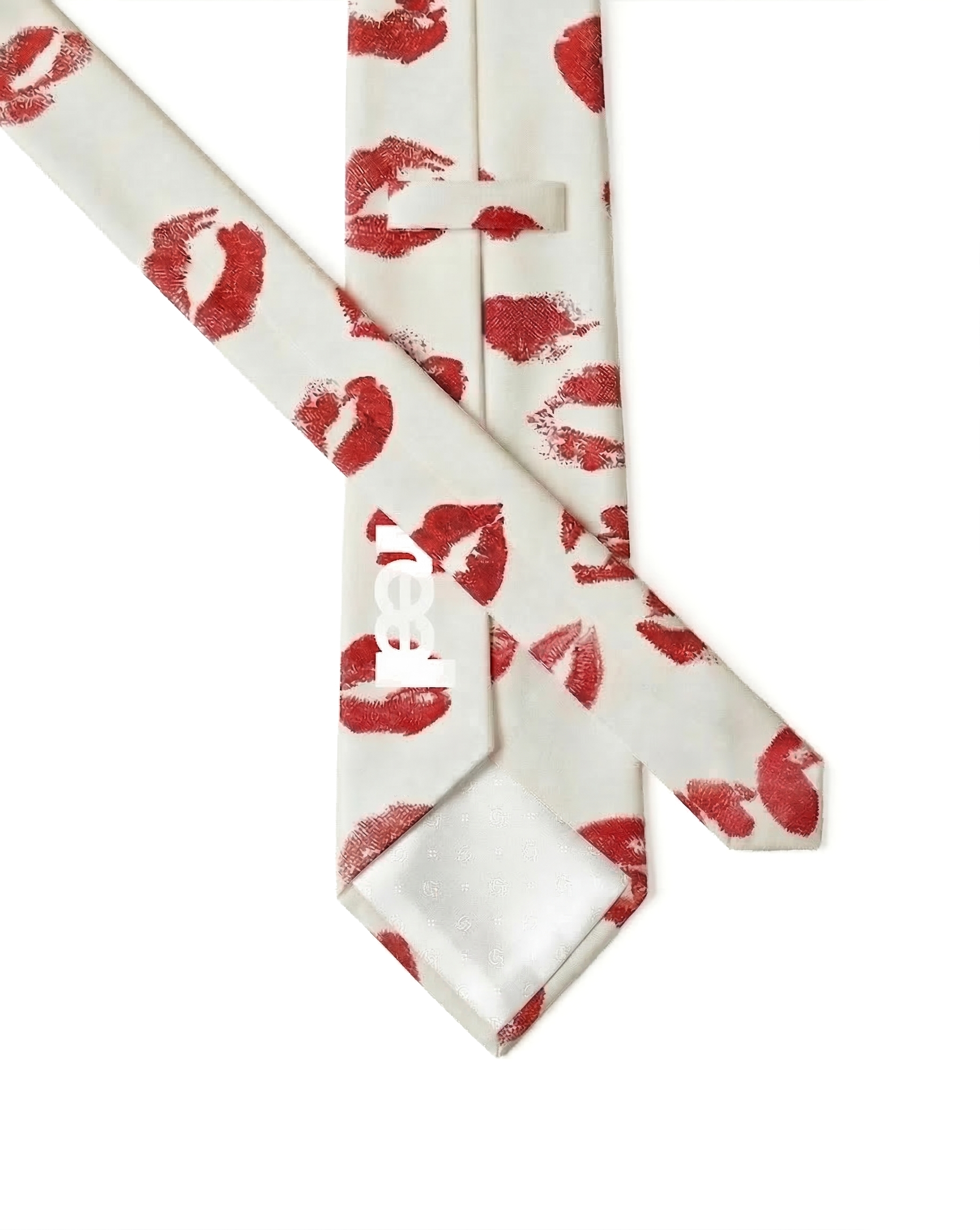 Kissed Tie | Milk White