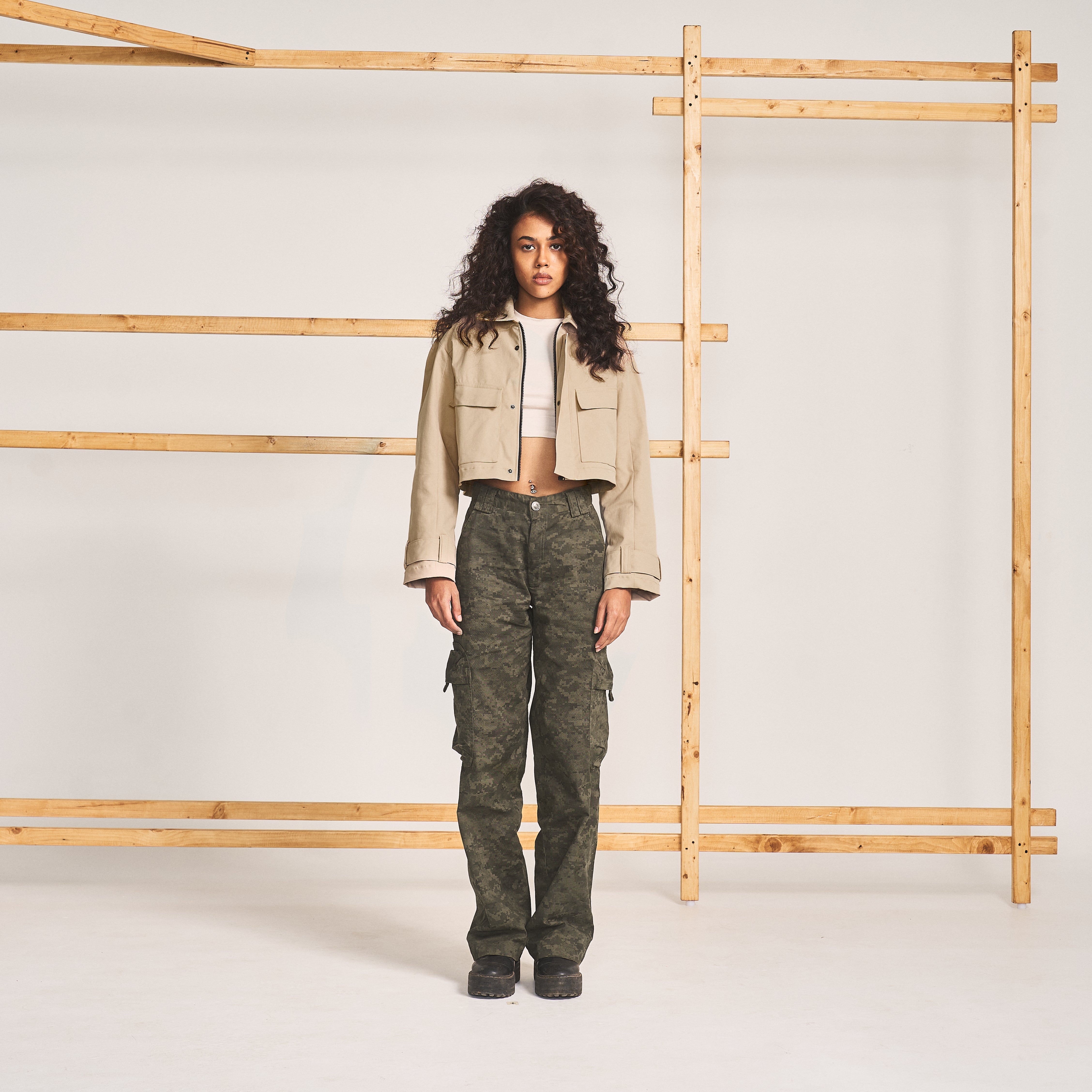 CROPPED FIELD JACKET