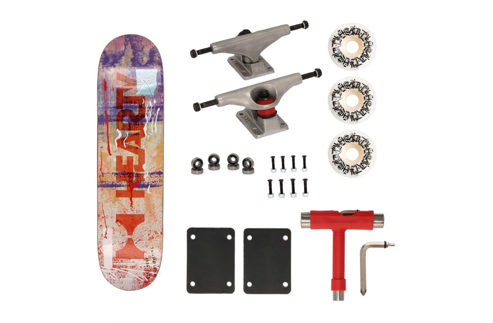 Hearty Pro-Complete Skateboard Pack- Unassembled- 8.0" & 8.25"-Urban Surge Gen-2
