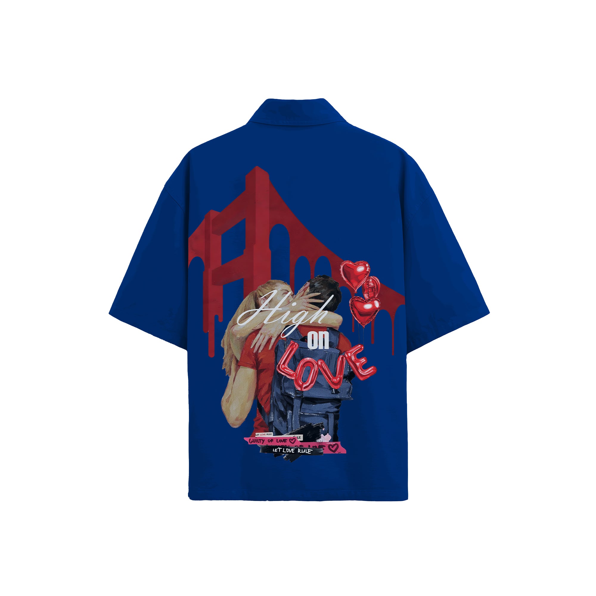 XOXO shirt - Royal blue