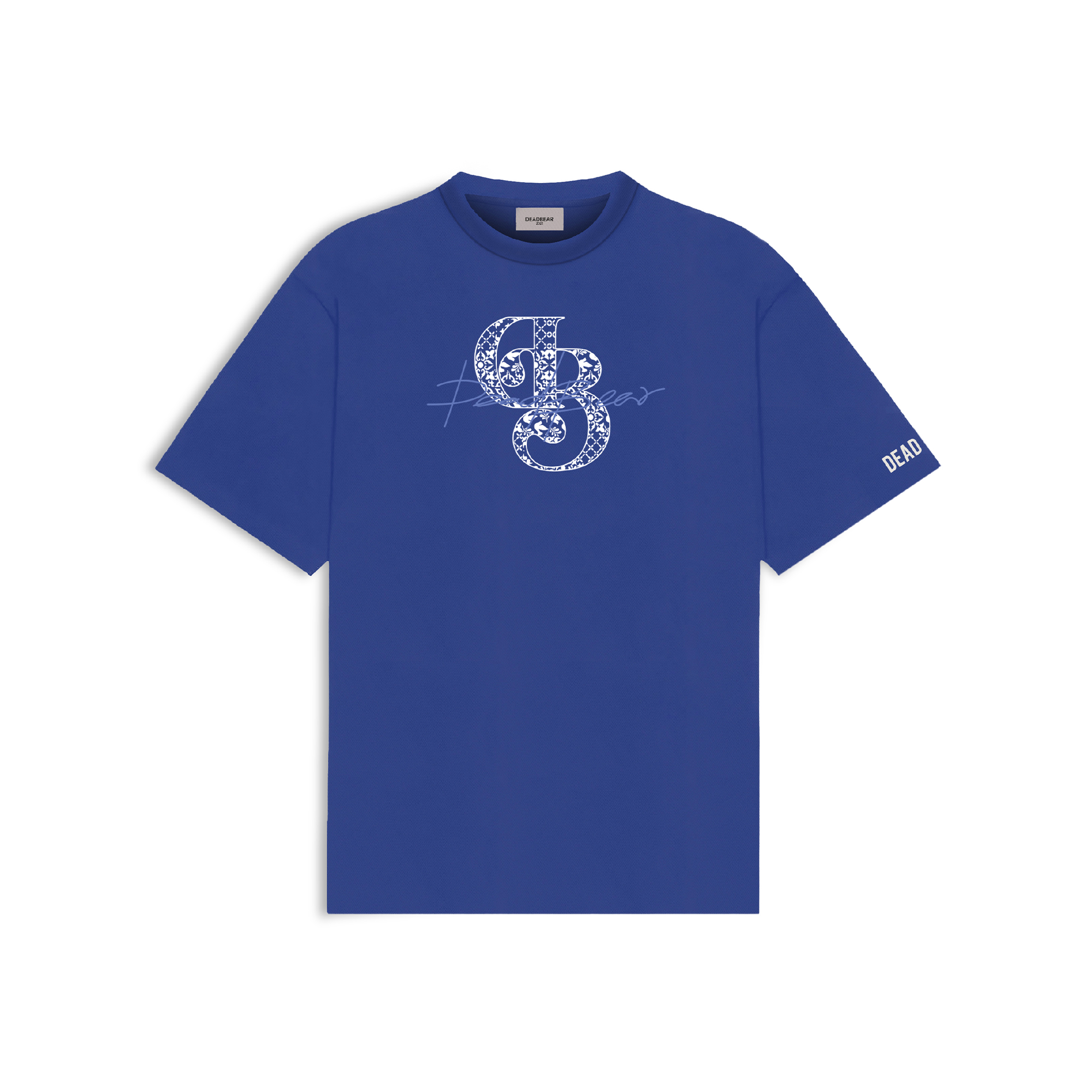 The Headphone Tee Royal Blue