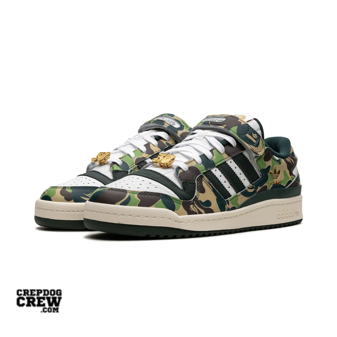 adidas Forum 84 Low Bape 30th Anniversary Green Camo