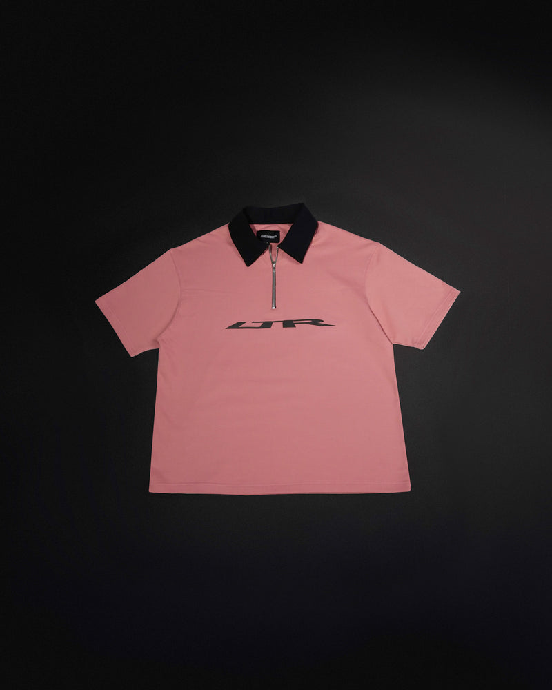 Polo-Light Pink | Leave The Rest | Streetwear T-shirt by Crepdog Crew