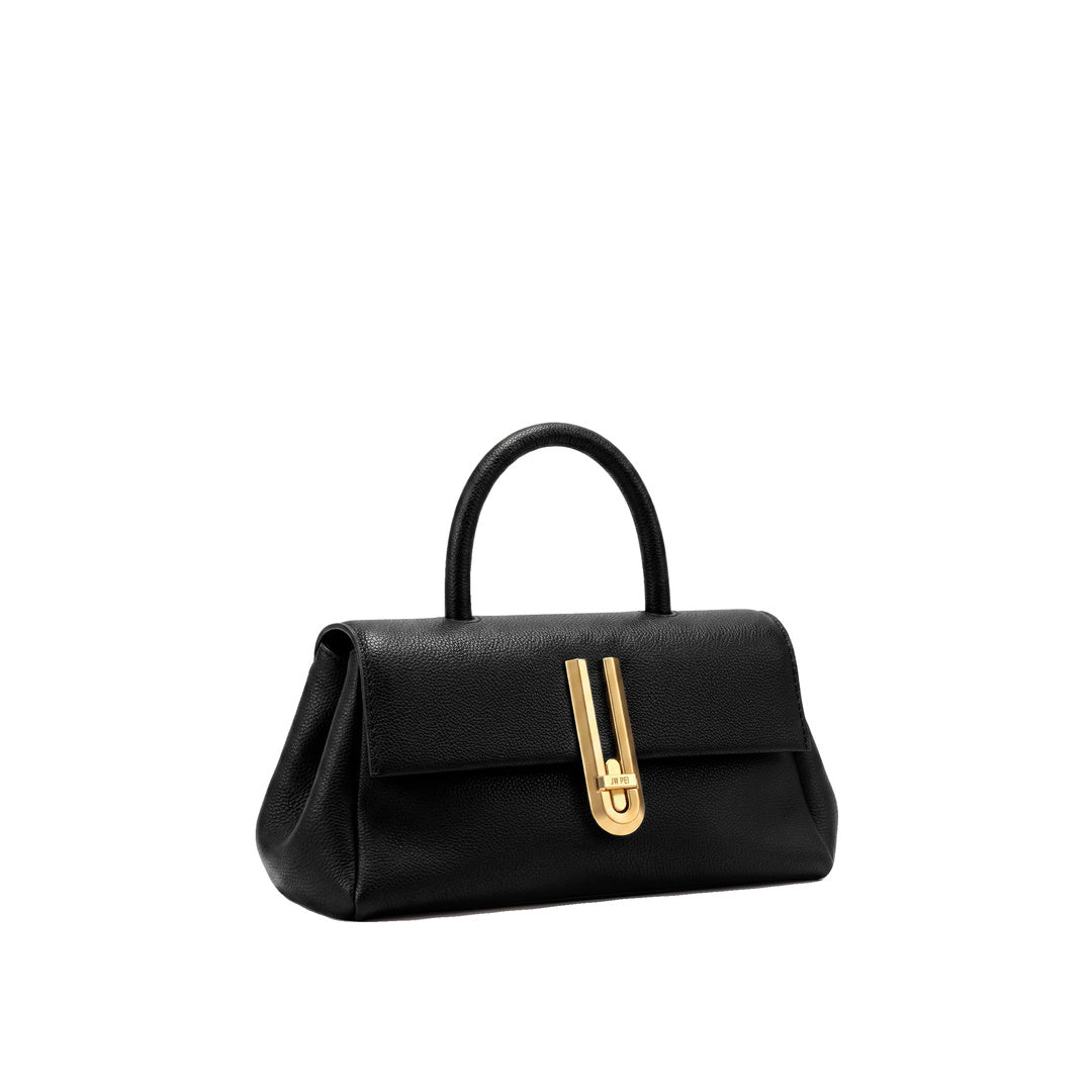 JW PEI Evania U-Lock Top Handle Bag - Black