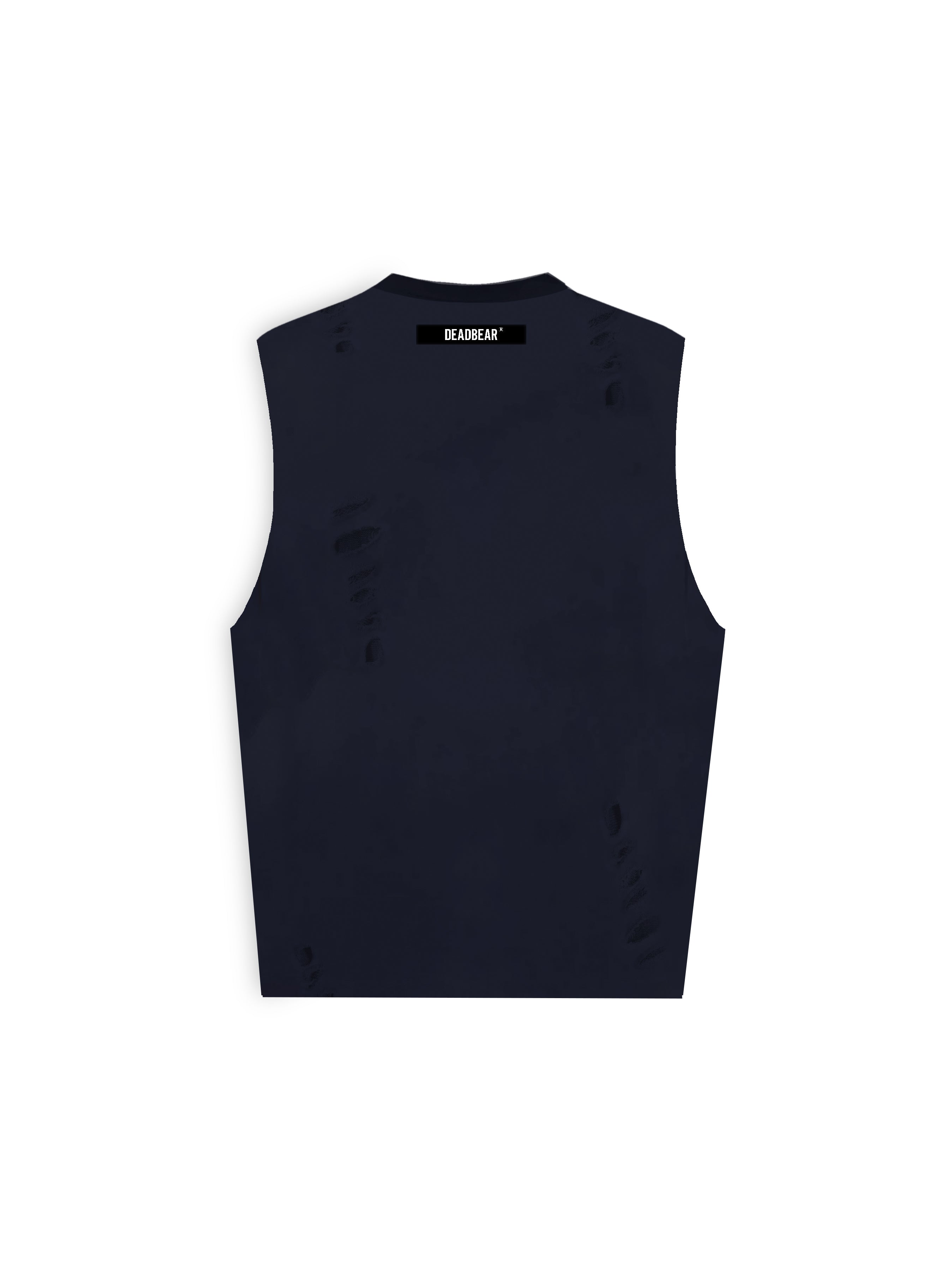 Distressed Navy Tank