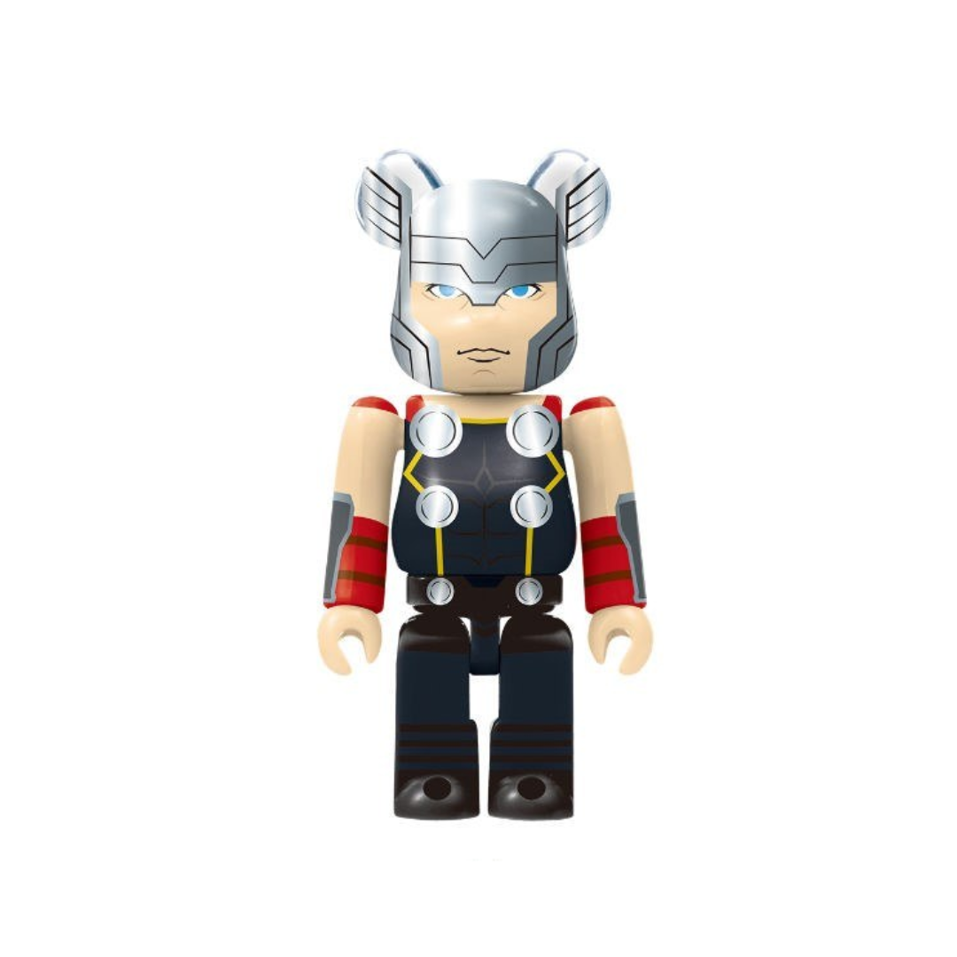 Bearbrick Medicom Toy 100% Marvel Avengers Series Thor