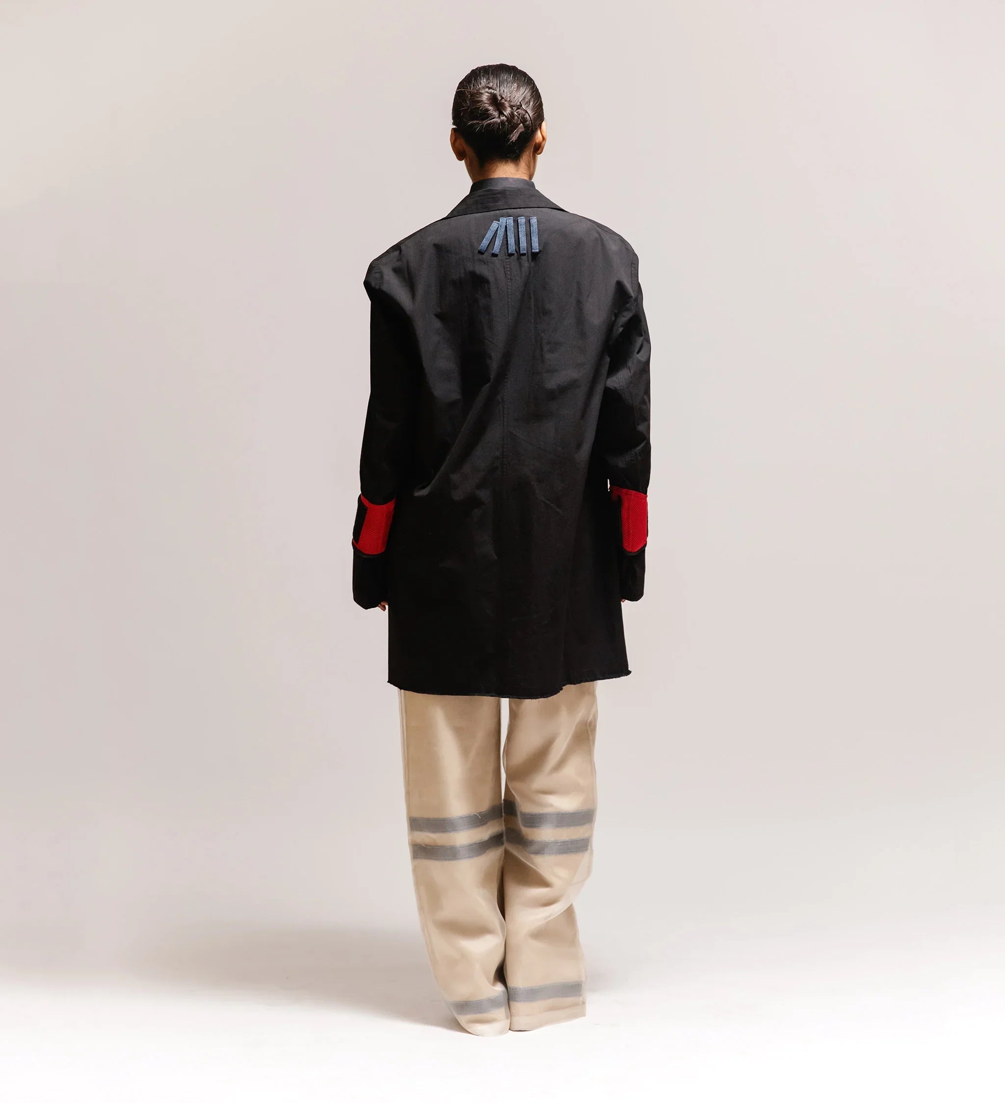 Black Jack' Twill Boxing Gloves Sleeves Coat