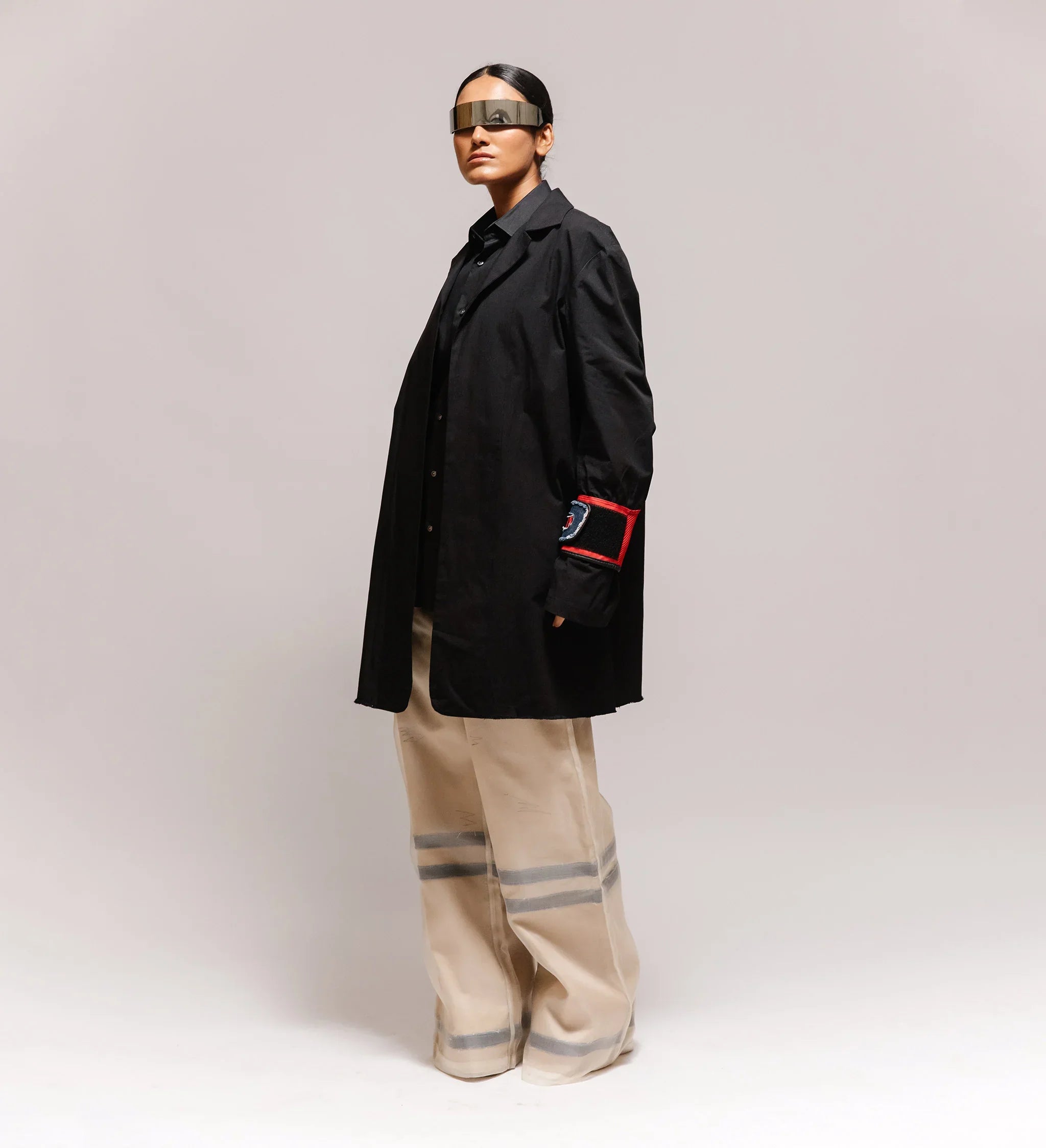 Black Jack' Twill Boxing Gloves Sleeves Coat