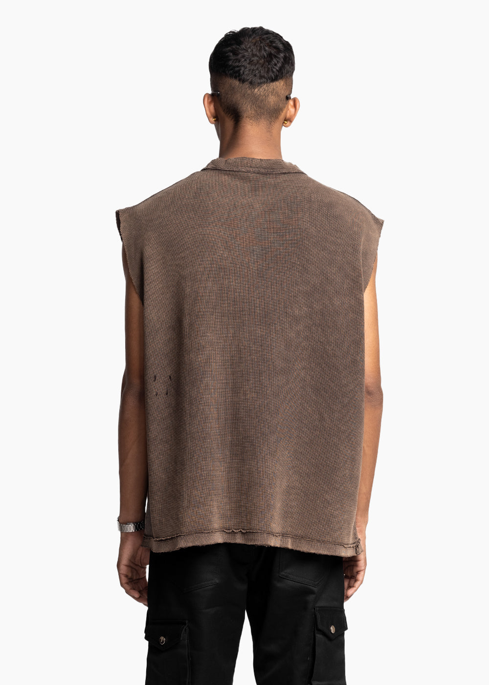 RODEO TANK - BROWN WASHED