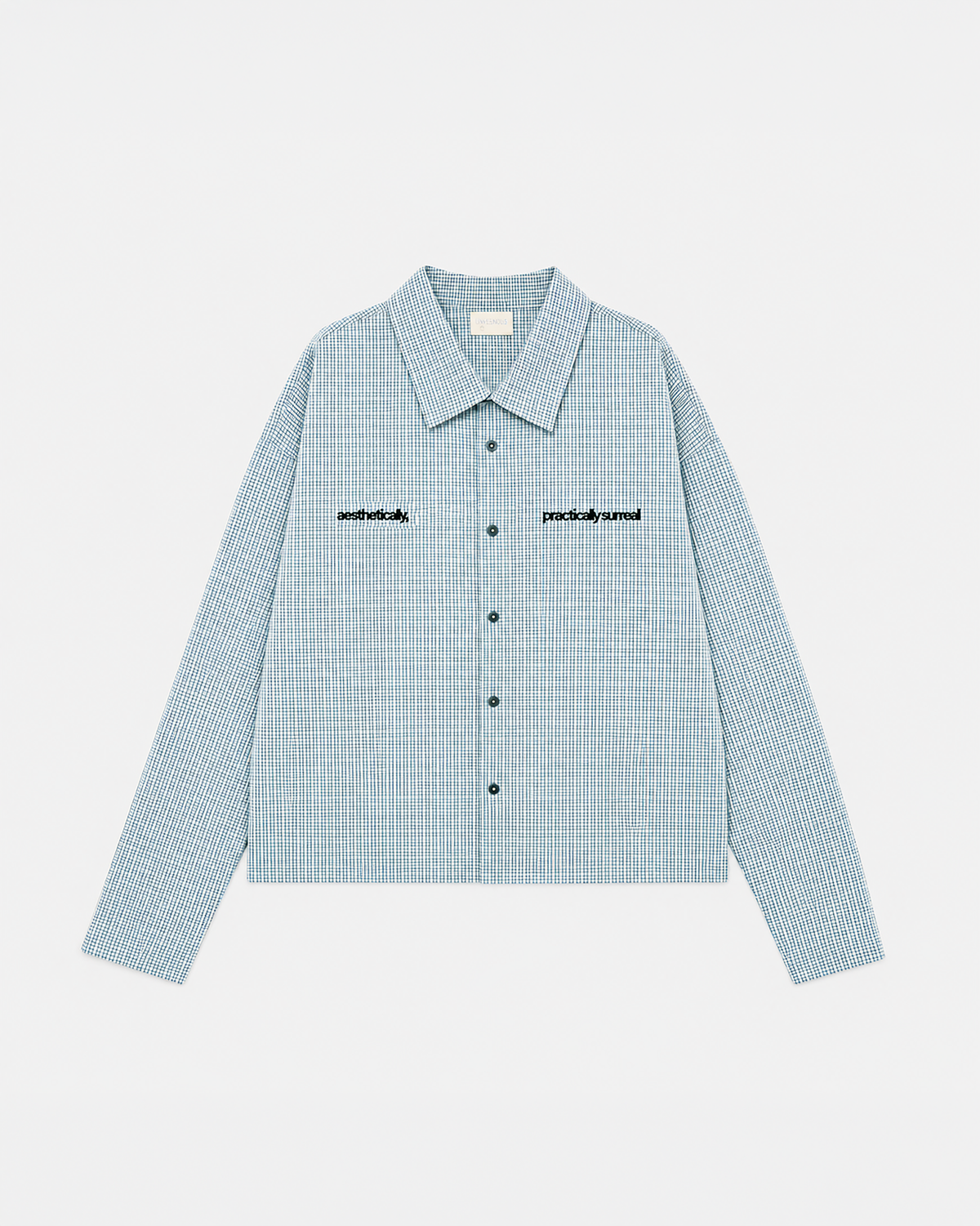 Burnt Toast Box Shirt | Honeycomb Blue