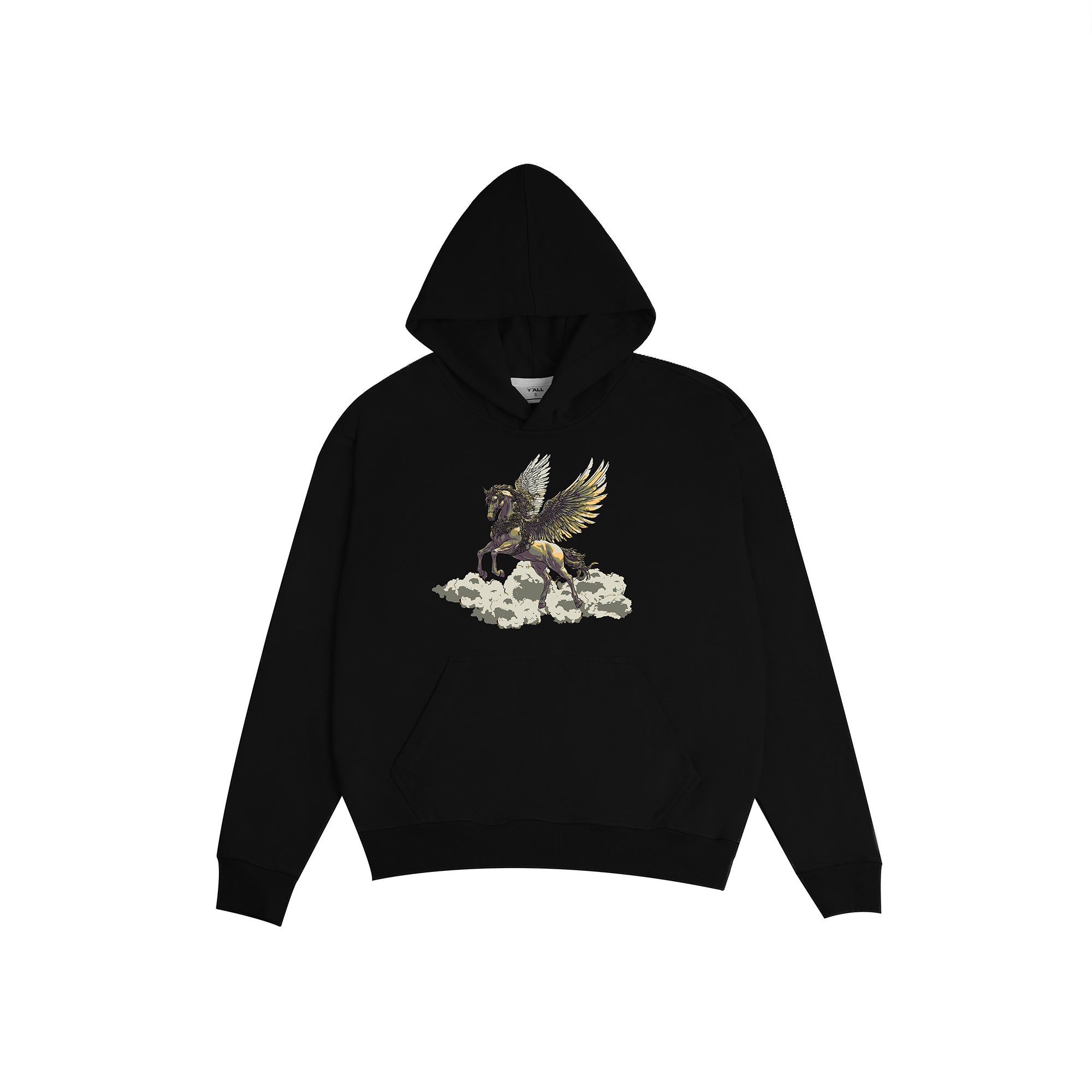 PEGASUS HOODIE BLACK