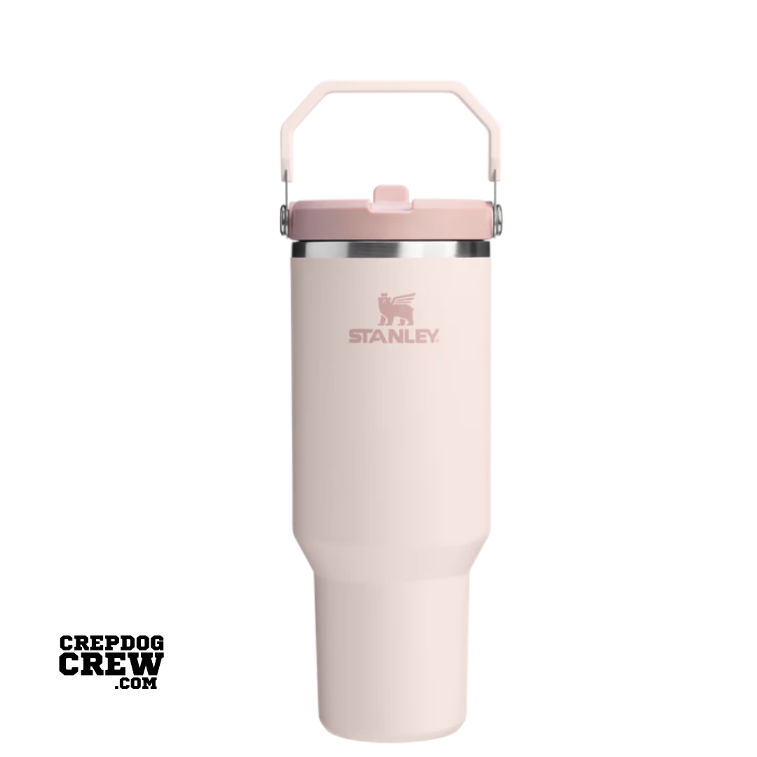 STANLEY Tumbler IceFlow Flip Straw Mug Rose Quartz 40 Oz