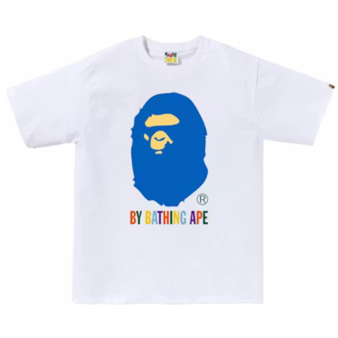 BAPE Colors By Bathing Ape Tee White