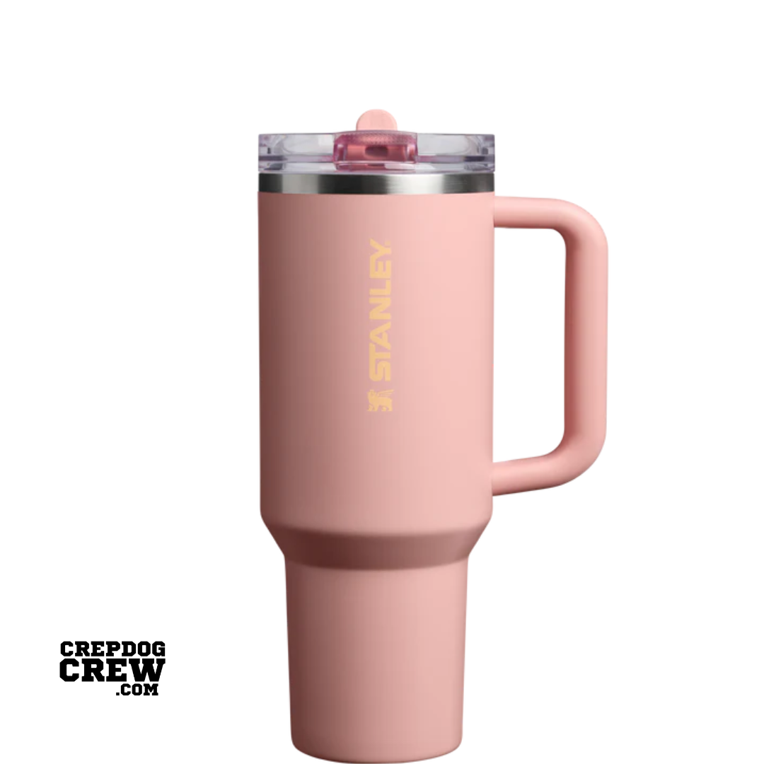 STANLEY TUMBLER Mug ProTour Flip Straw Peach Rose 40 oz