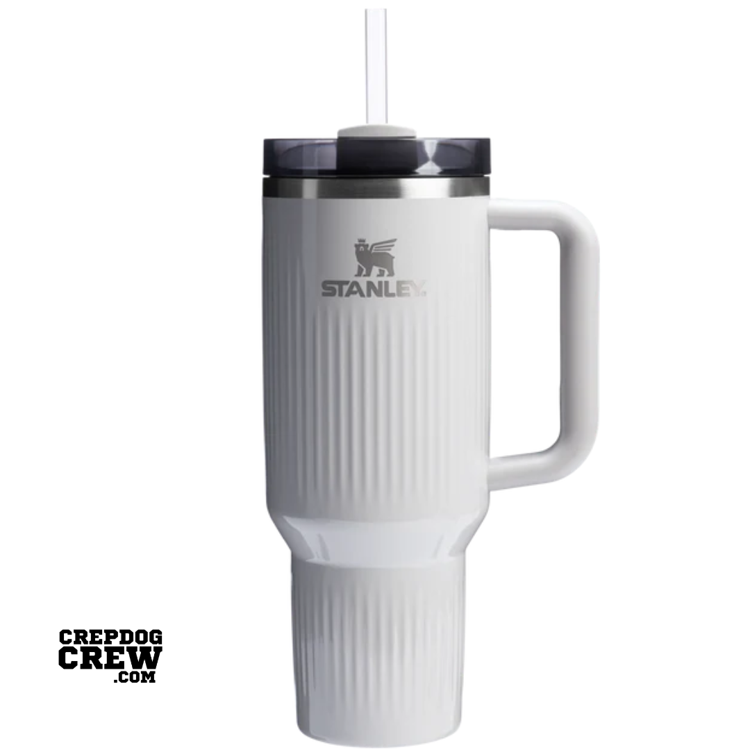 STANLEY TUMBLER Mug FlowState Fluted Ash Gloss 40 Oz