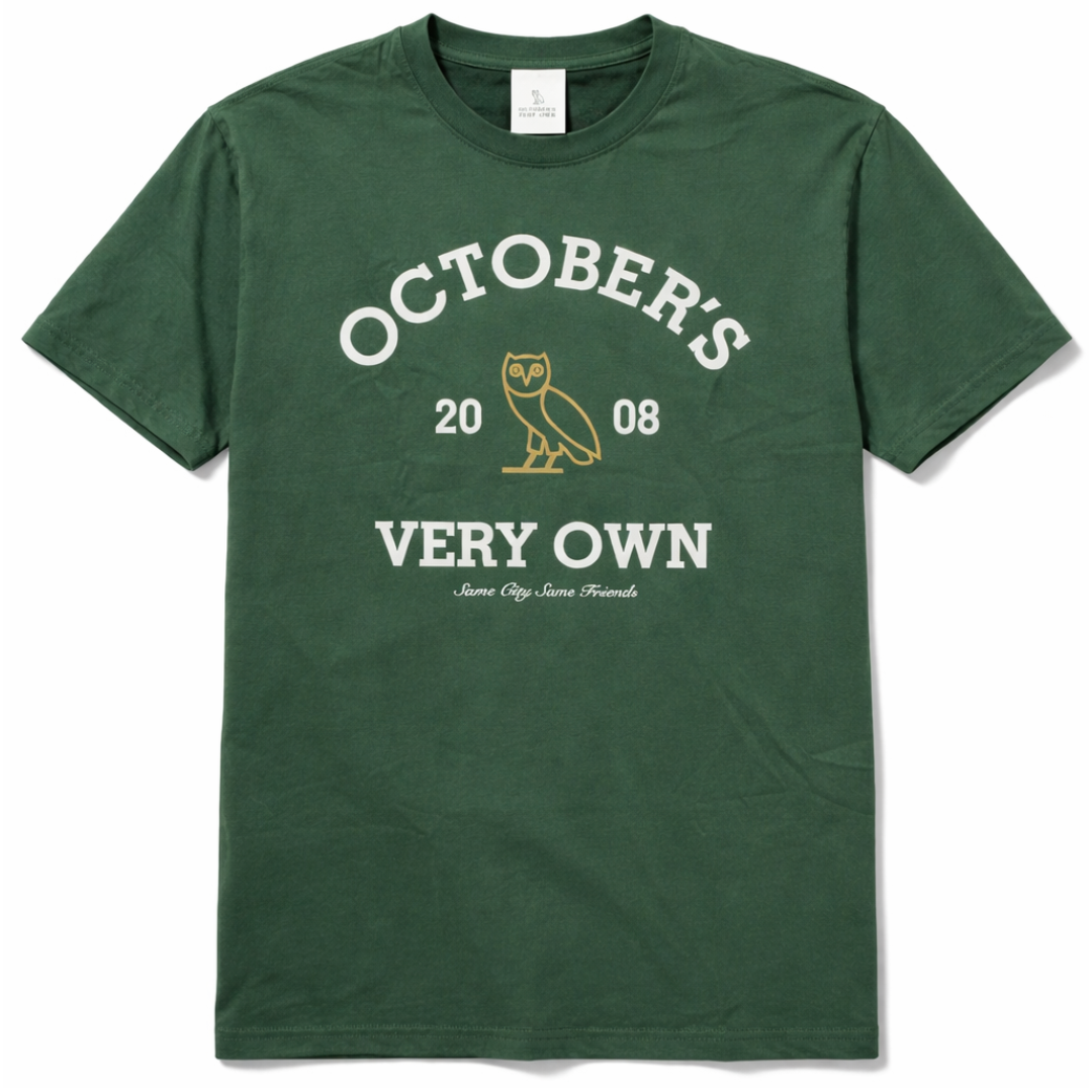OVO COLLEGIATE TEE Forrest Green