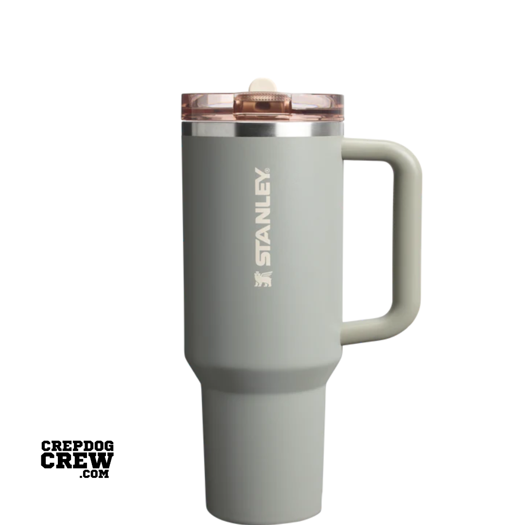 STANLEY TUMBLER Mug ProTour Flip Straw Sage Grey 40 oz