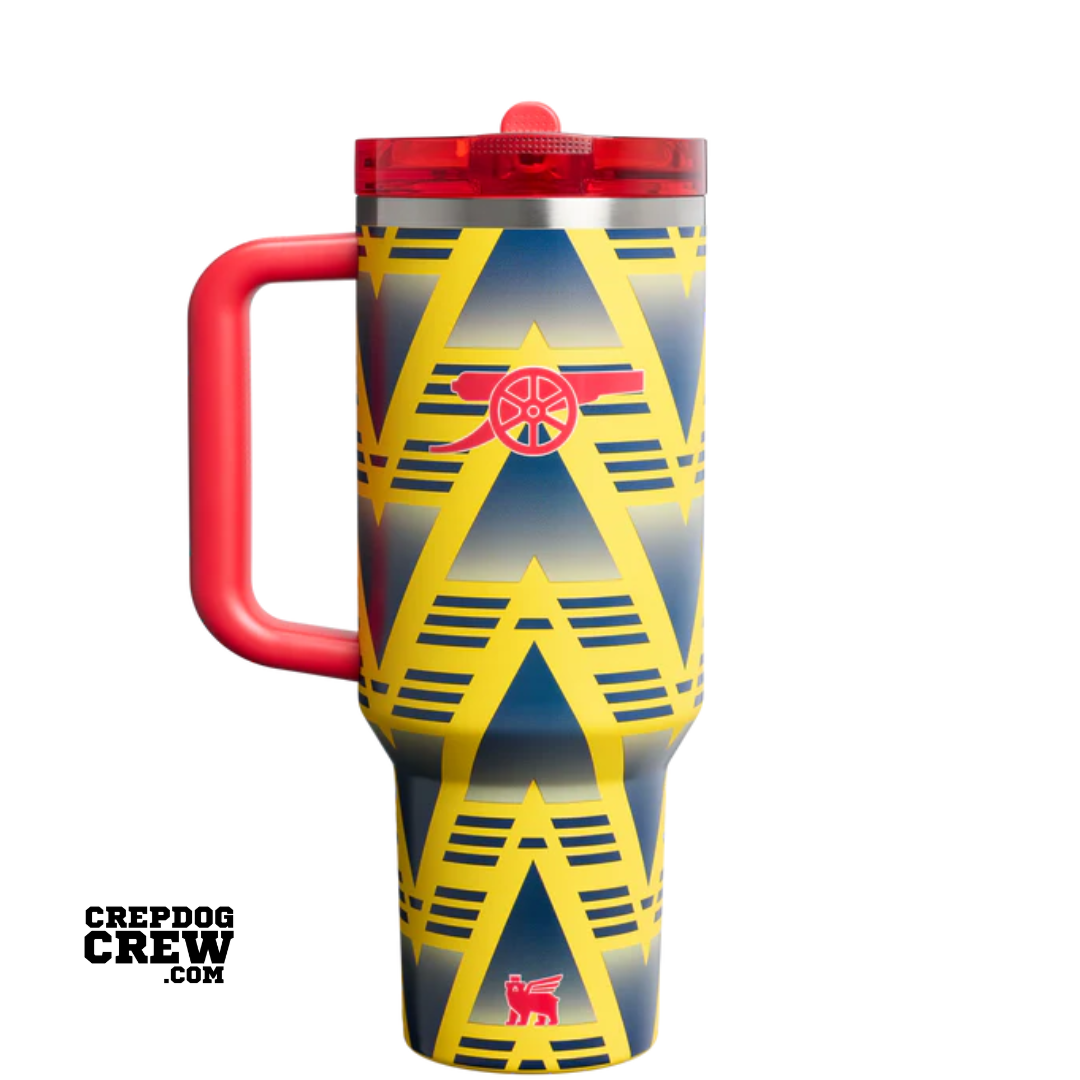 STANLEY x Arsenal TUMBLER Mug 1913 ProTour Flip Straw Arsenal Bruised Banana 40 oz (Limited Edition)