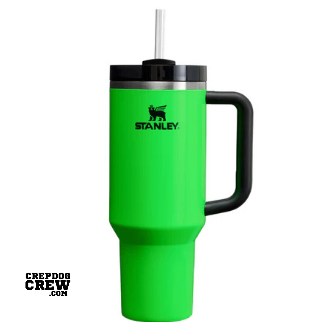 STANLEY TUMBLER Mug FlowState Neon Green 40 Oz