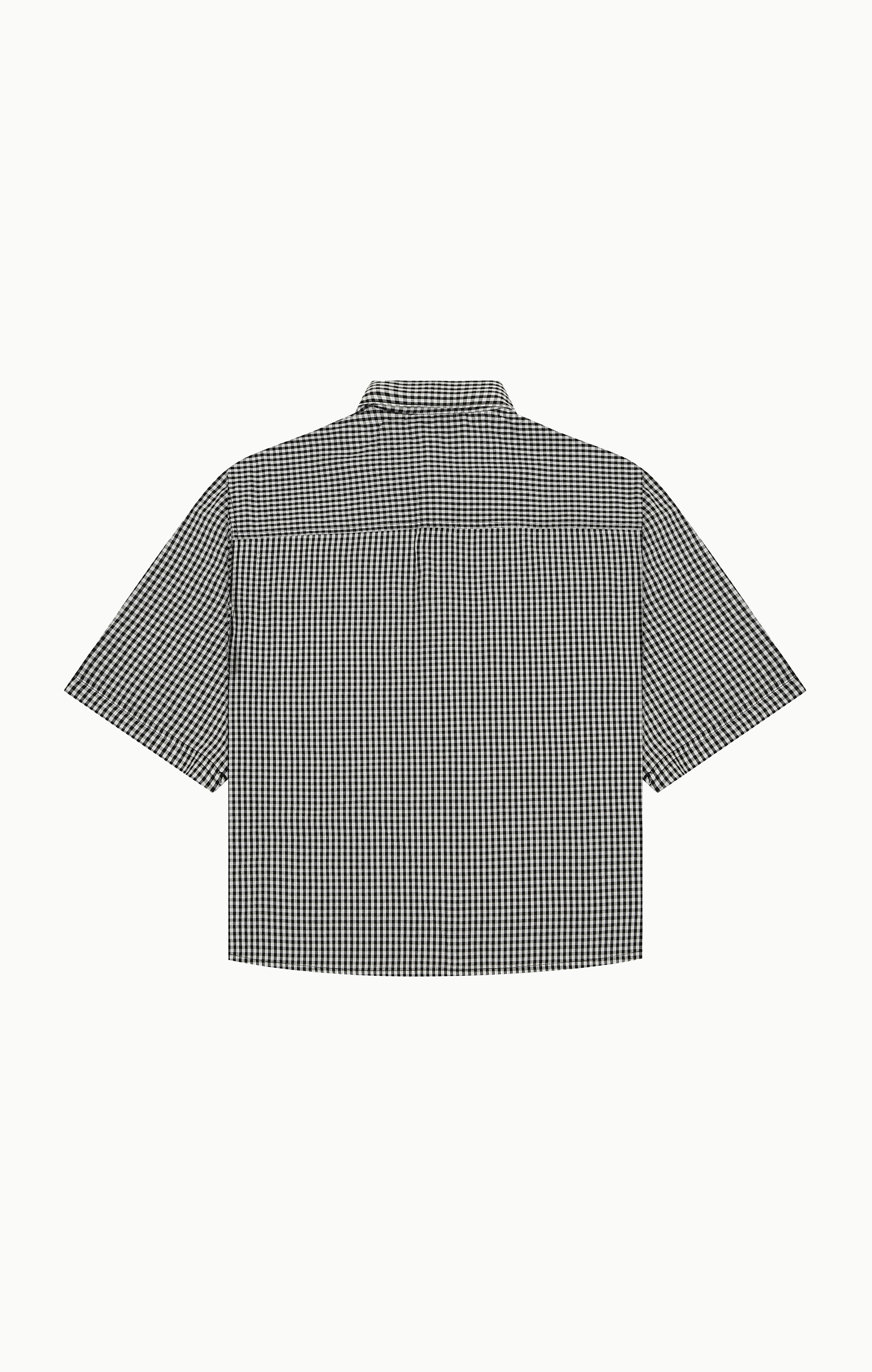FISHERMAN SHIRT- BLACK & WHITE