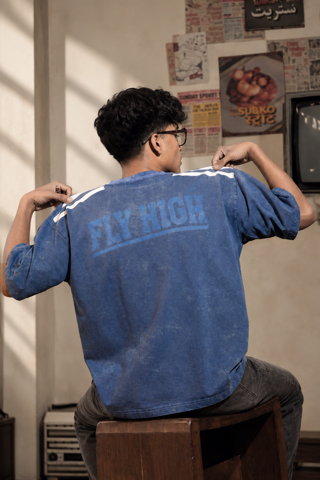 Blue Lions Retro Tee