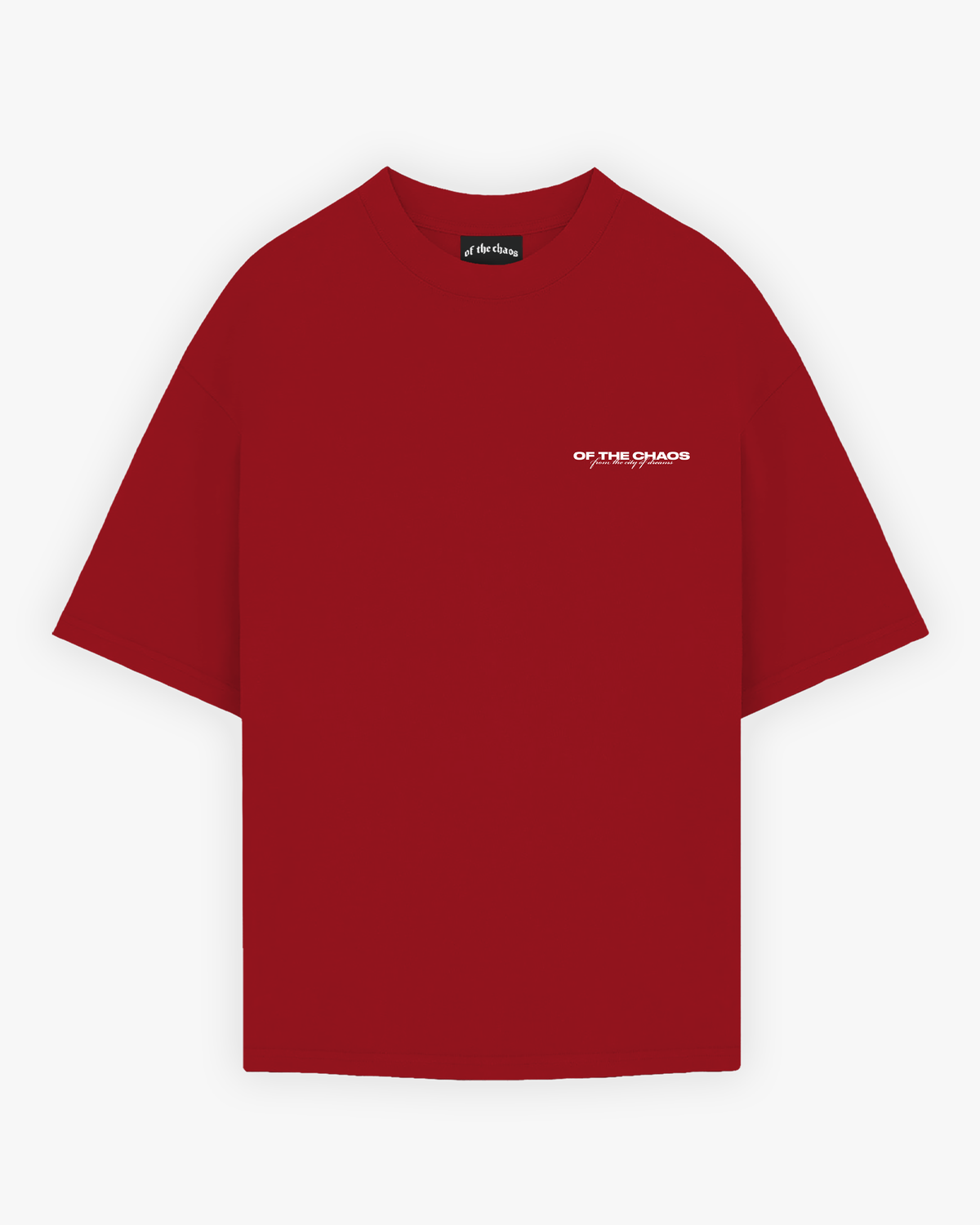 CITY OF DREAMS T-SHIRT - RED