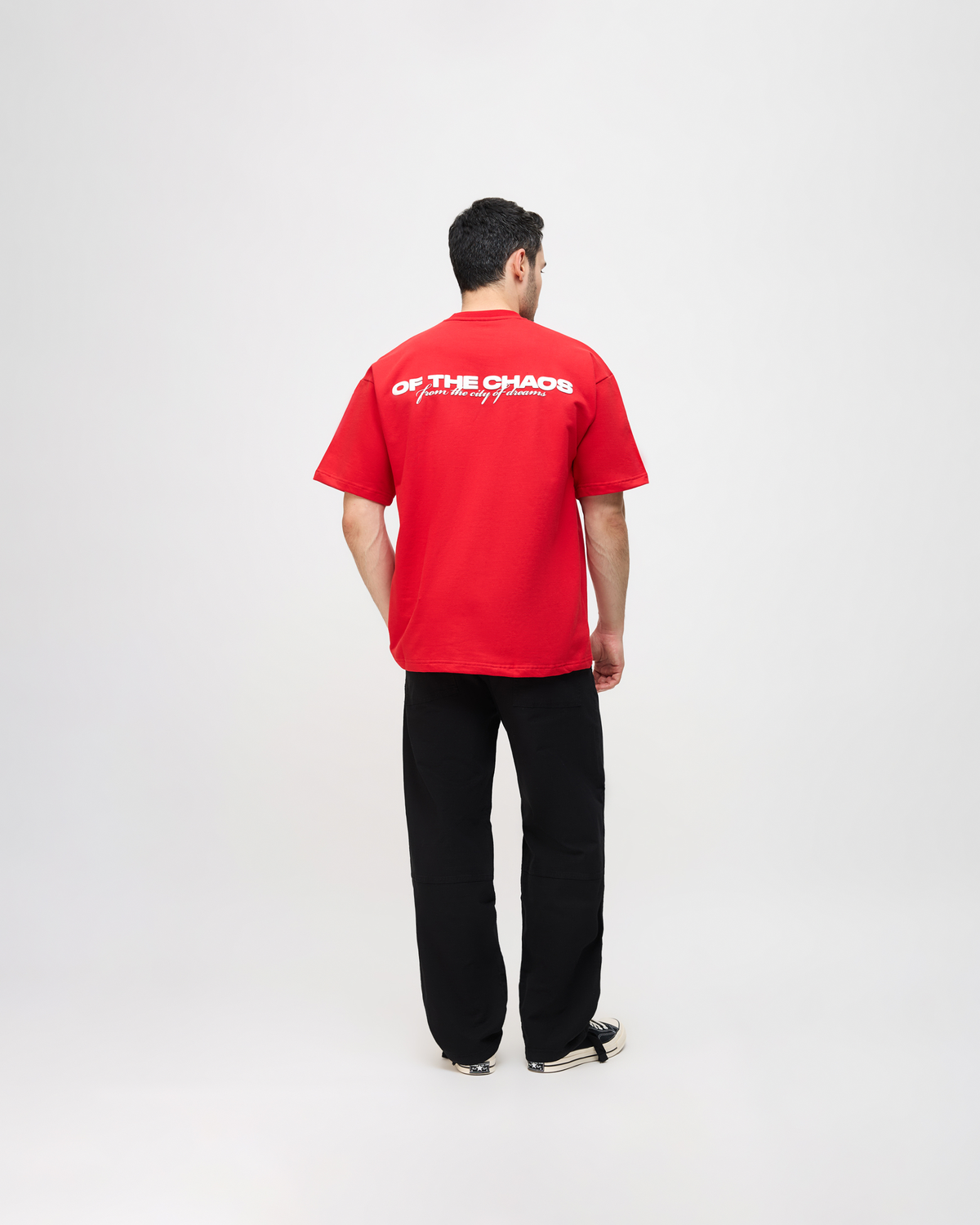 CITY OF DREAMS T-SHIRT - RED