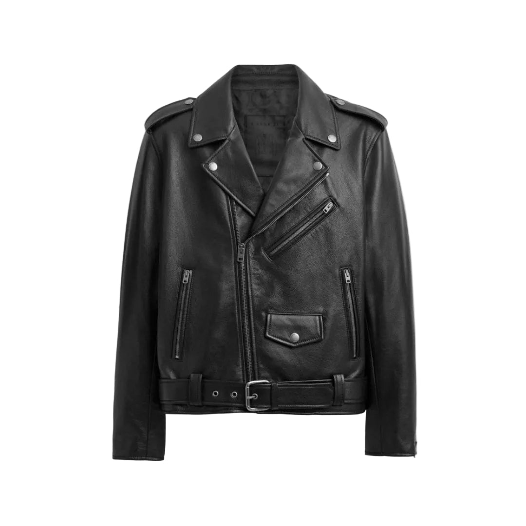 Coach Moto Jacket Black
