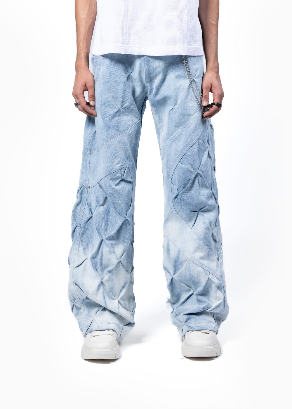 DIAMOND DENIM - WASHED BLU