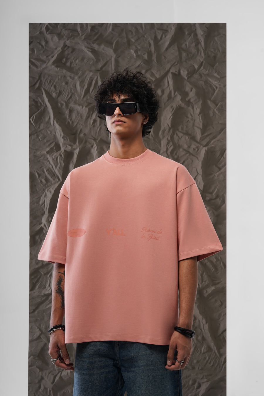 MEMBERS ONLY CLUB - TONAL  SALMON PINK