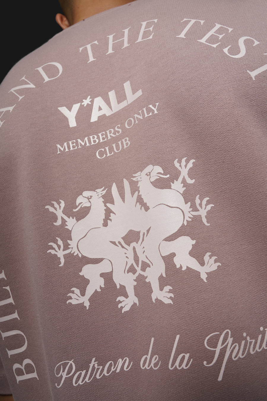 Members Only Club- Pale Mauve