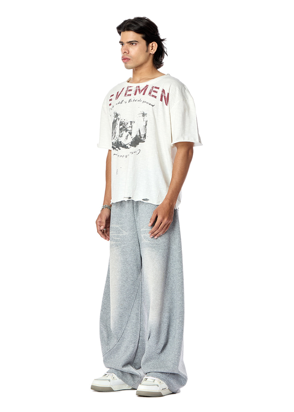 Herculus Distressed Slub T-shirt