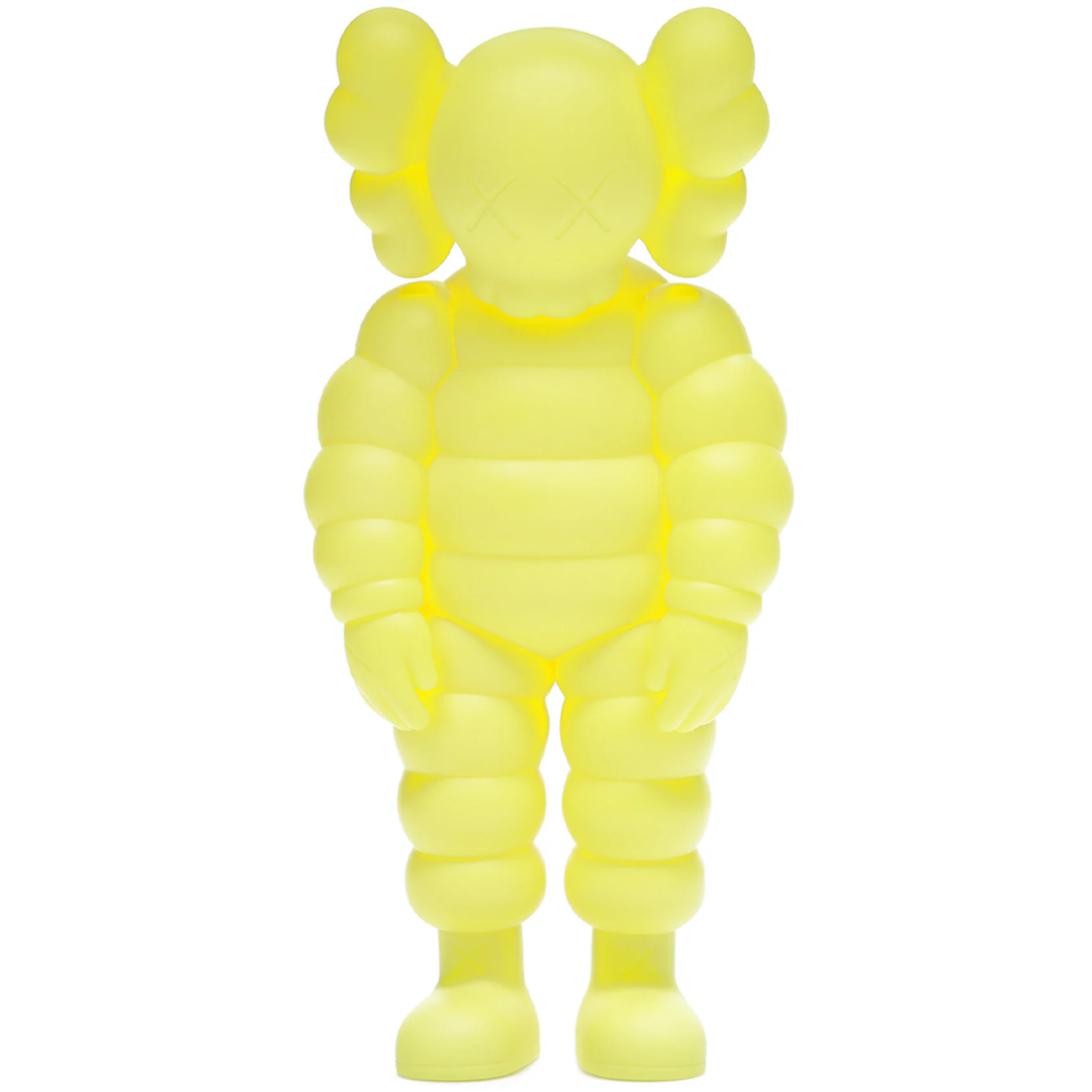 KAWS What Party Vinyl Figure Yellow 