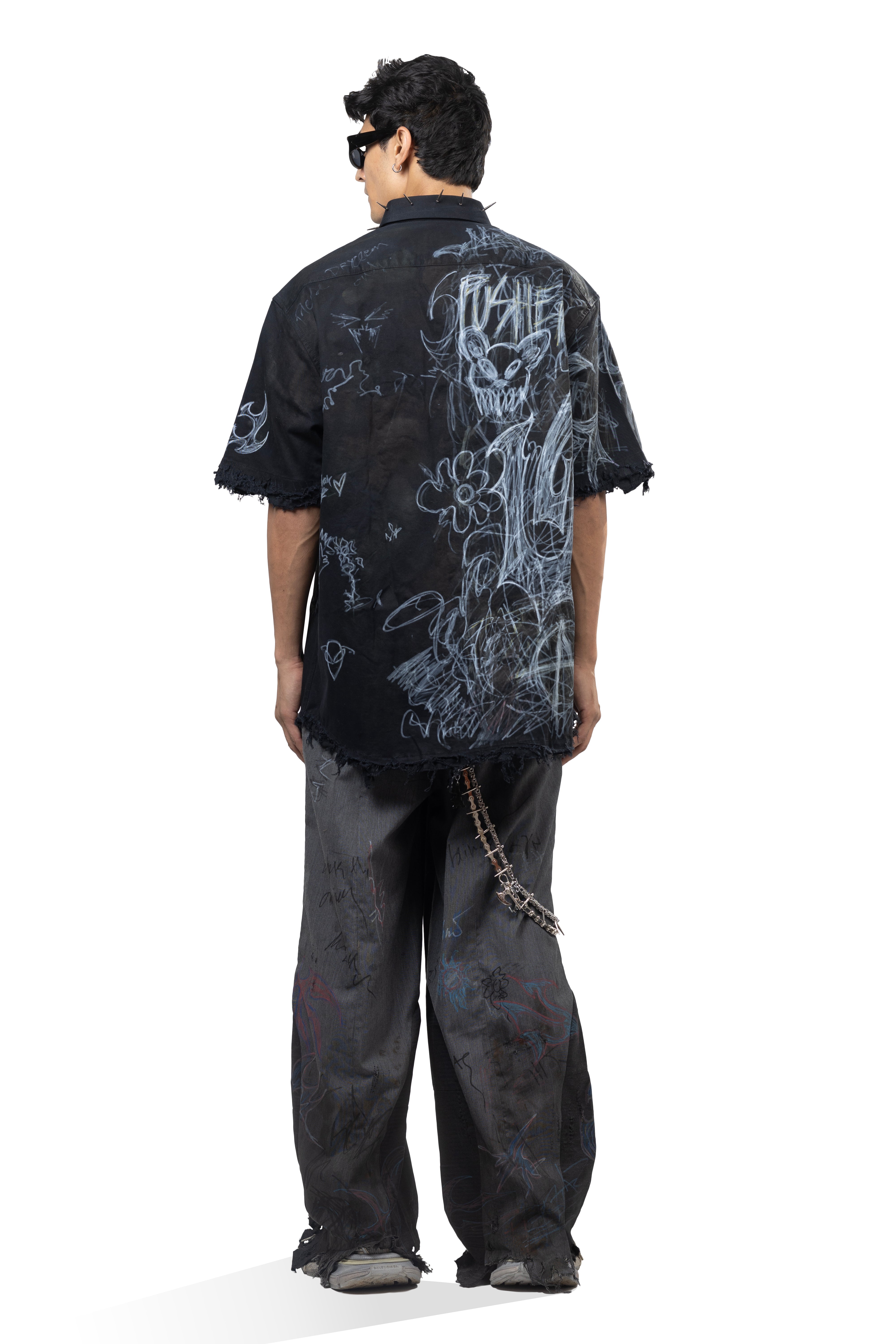 Enemy of State Distressed Shirt