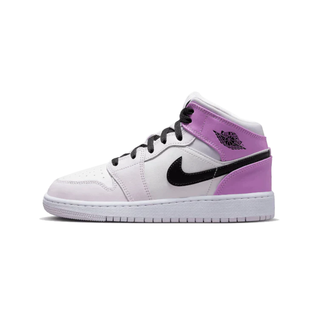 Jordan 1 Mid Barely Grape (GS)