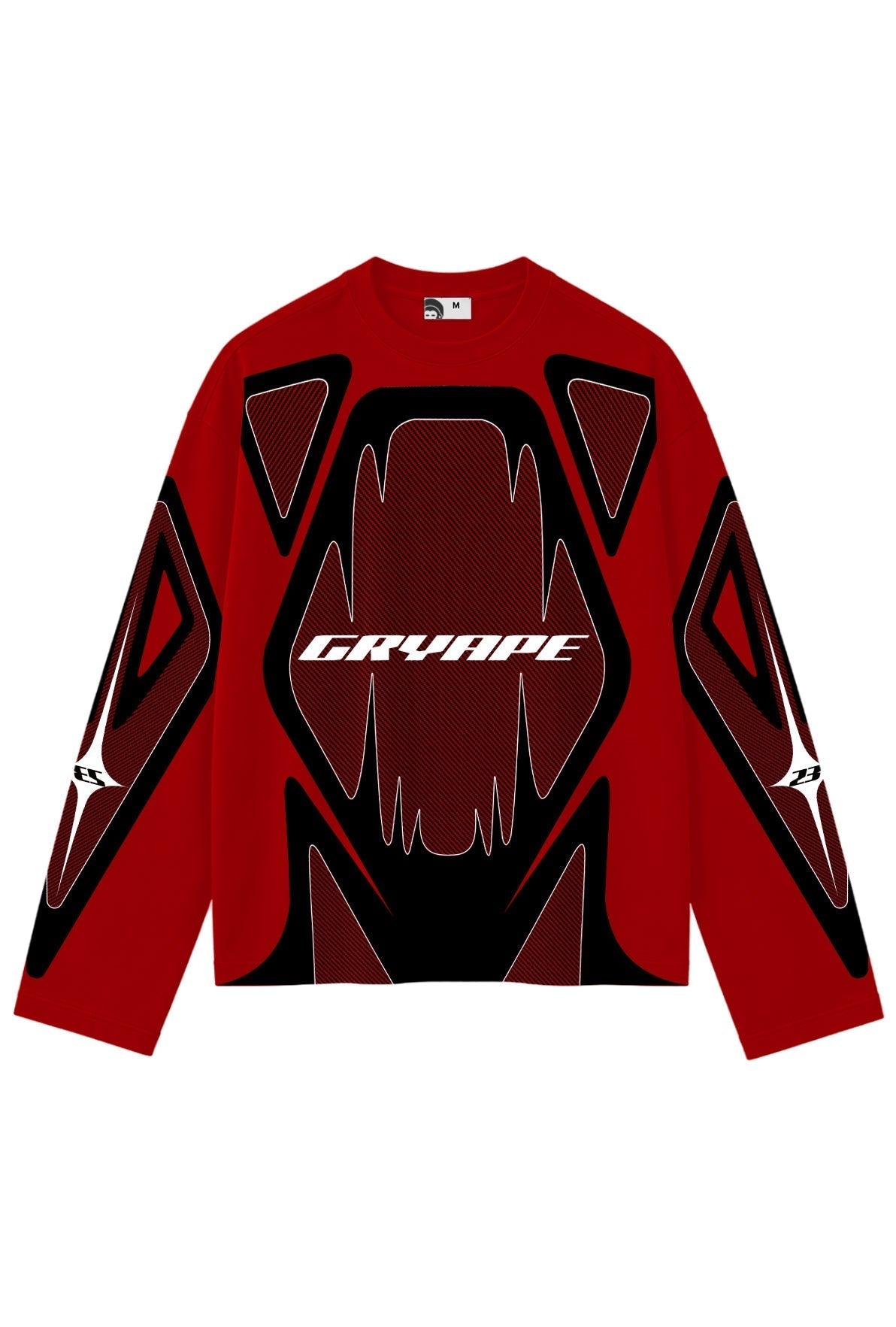 GRYAPE MOTOCROSS JERSEY RED T-SHIRT