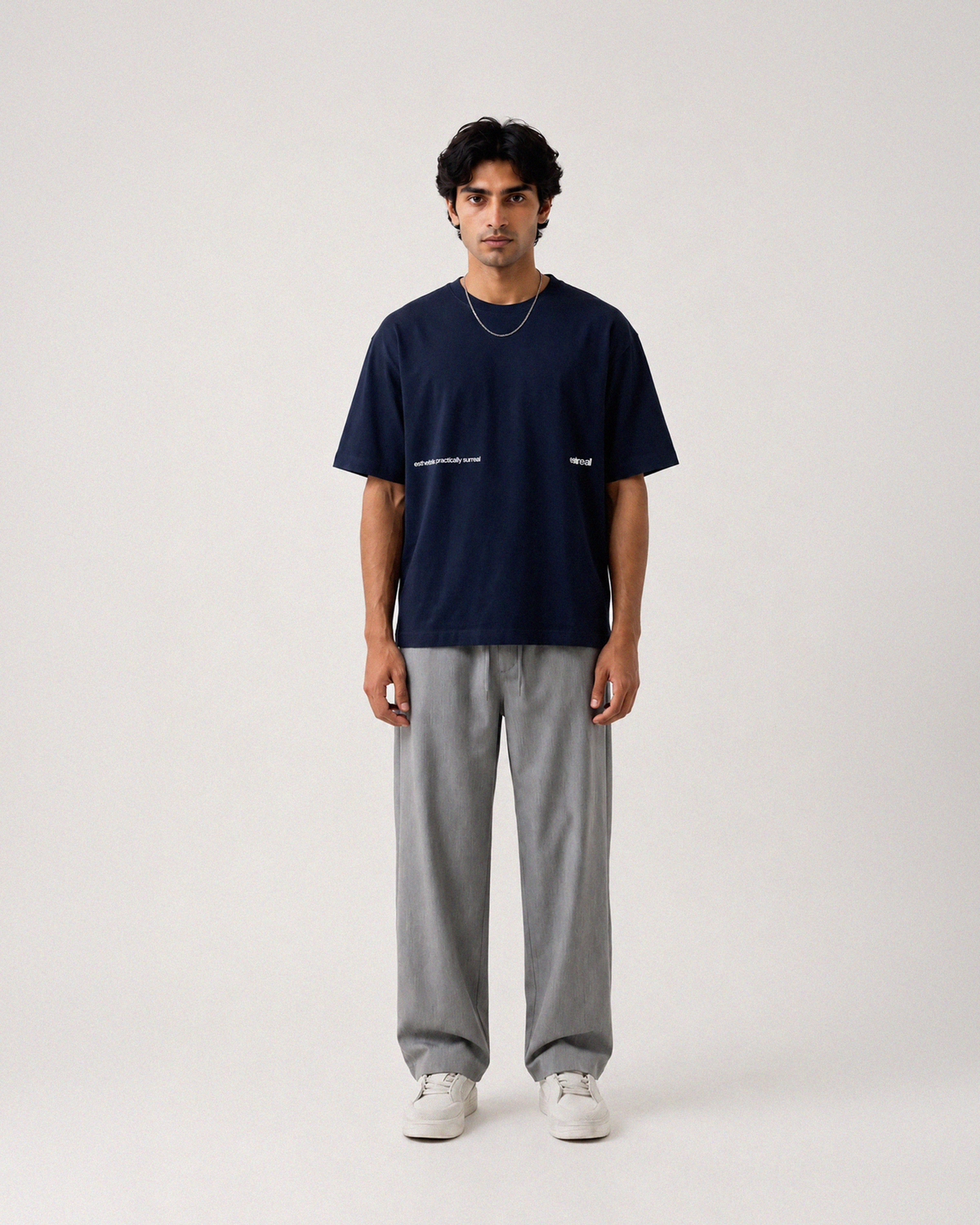 HoldON - Navy | Relaxed Tee