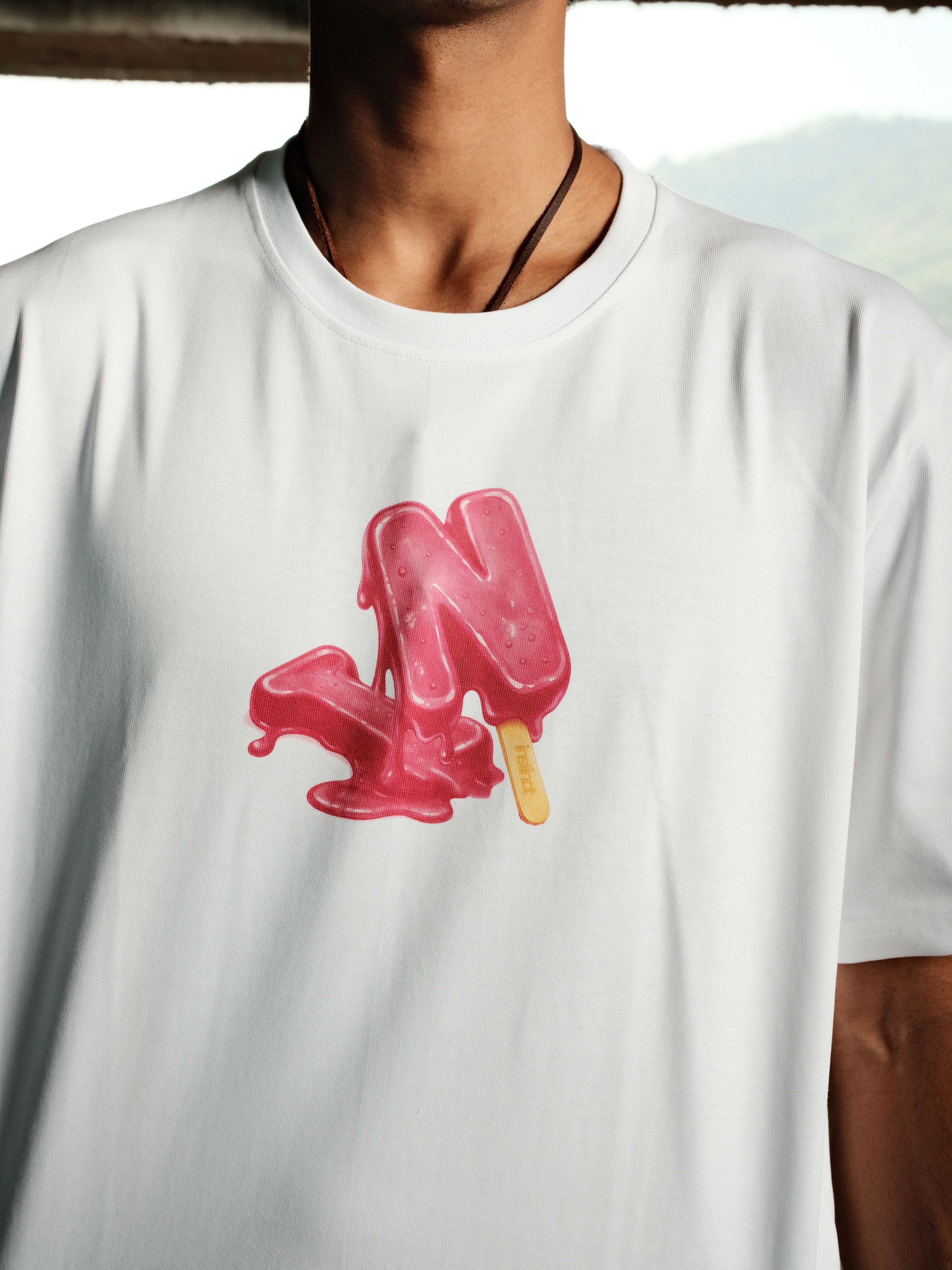 Ice Candy - Relaxed Fit Tshirt (White)