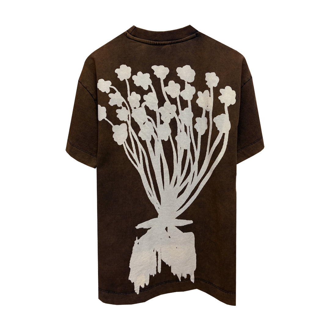 Bouquet T-shirt in VIntage. Black [Unisex]
