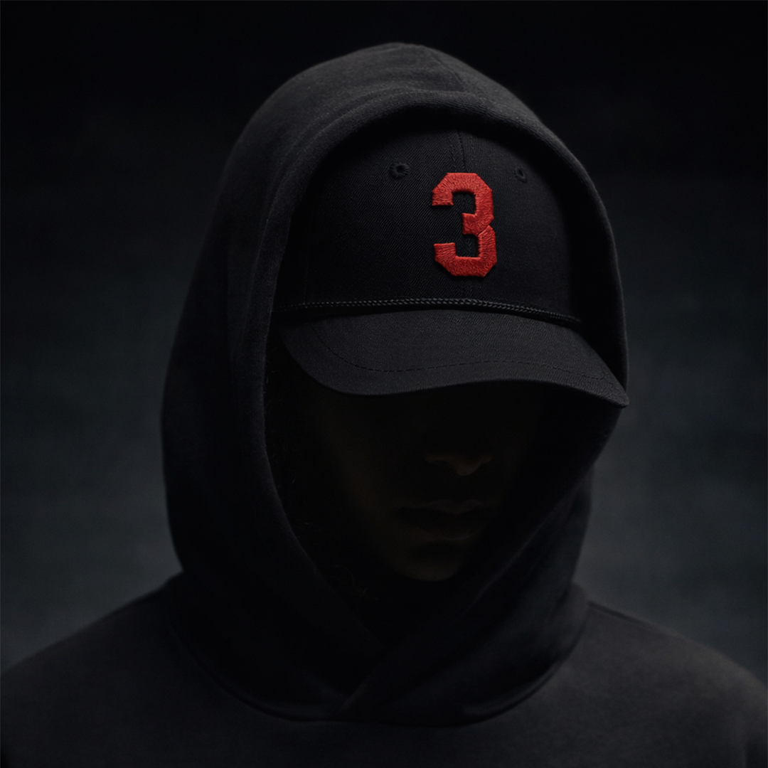 Kings Cap in Jet Black