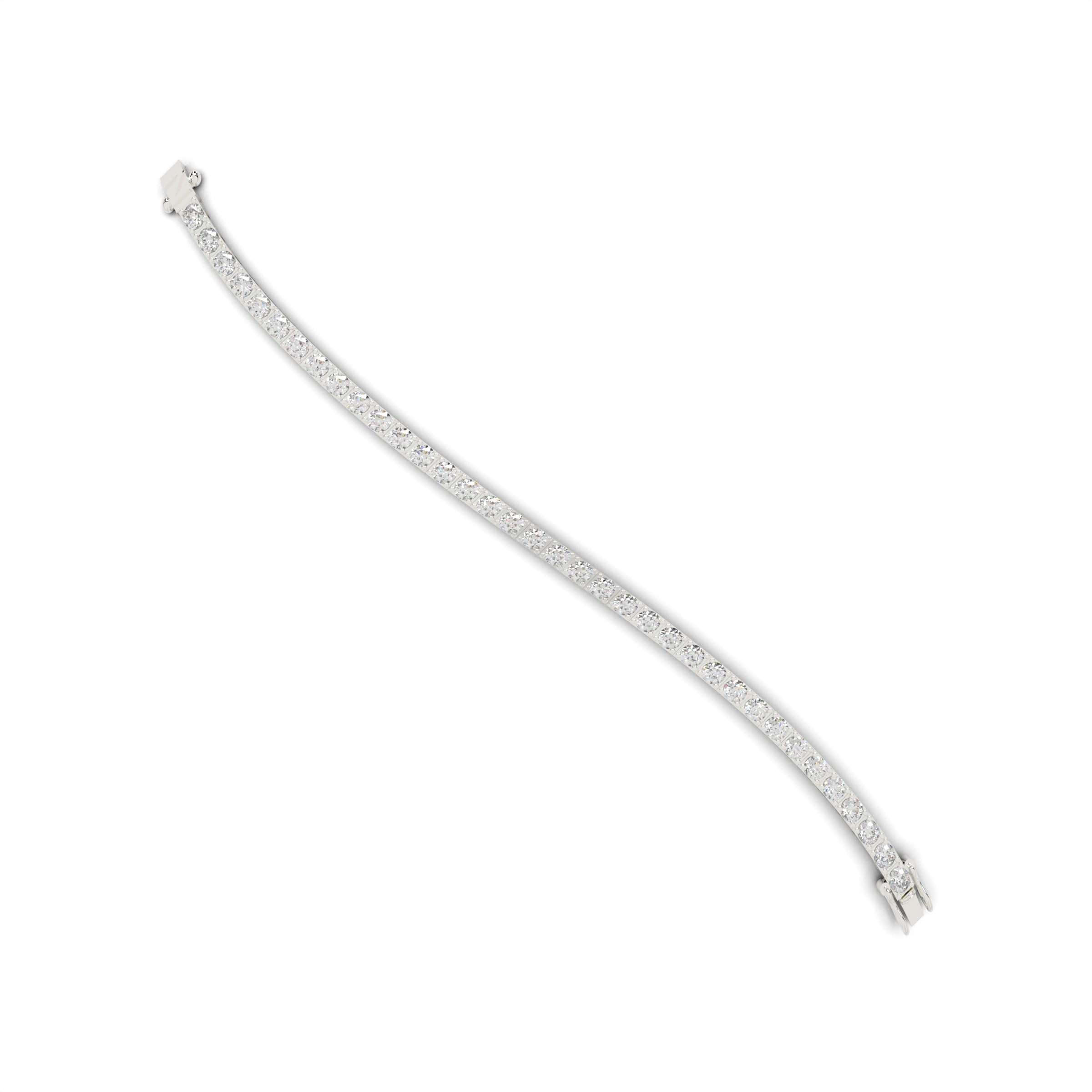 WHITE MICRO DIAMOND BRACELET