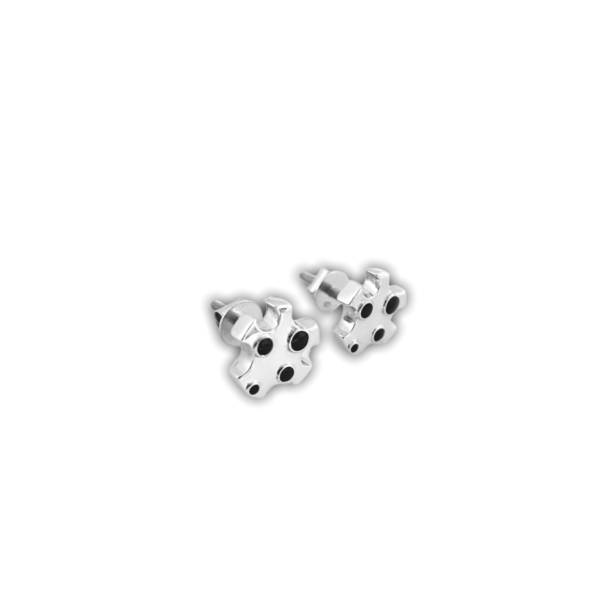 DOTTED STUD - ENAMEL