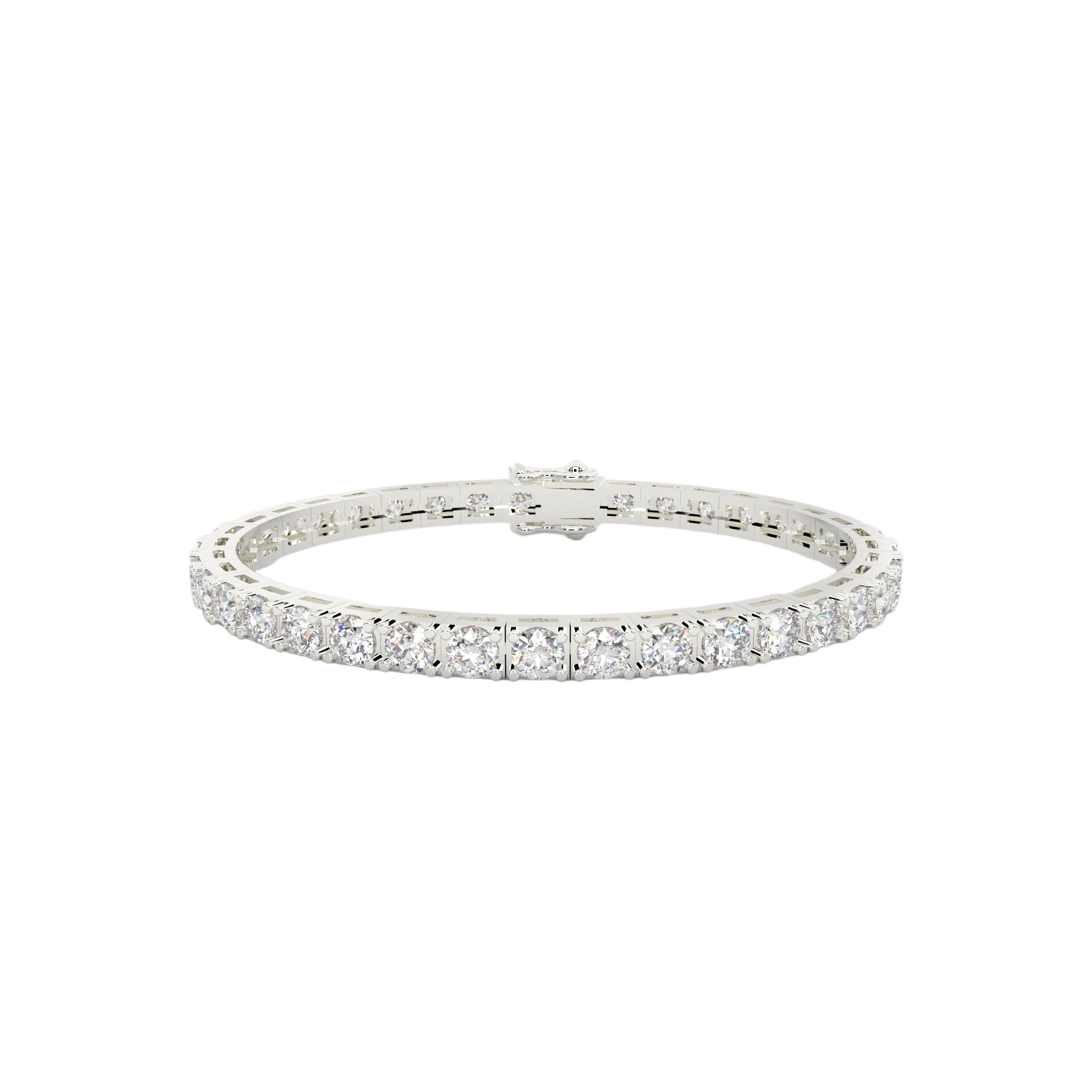 WHITE MICRO DIAMOND BRACELET