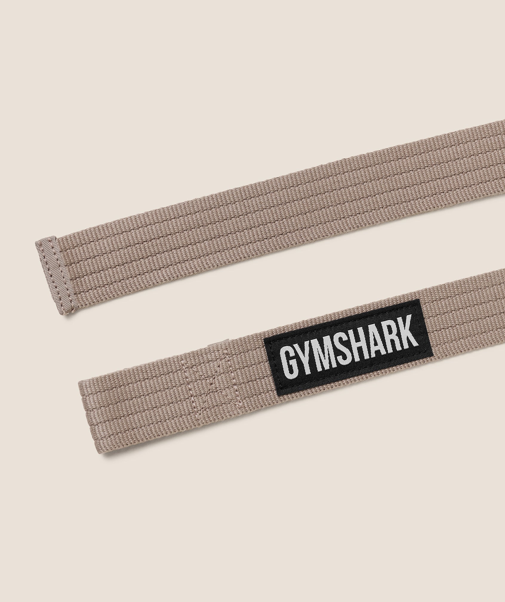 GYMSHARK Cotton Lifting Straps Lifestyle Brown