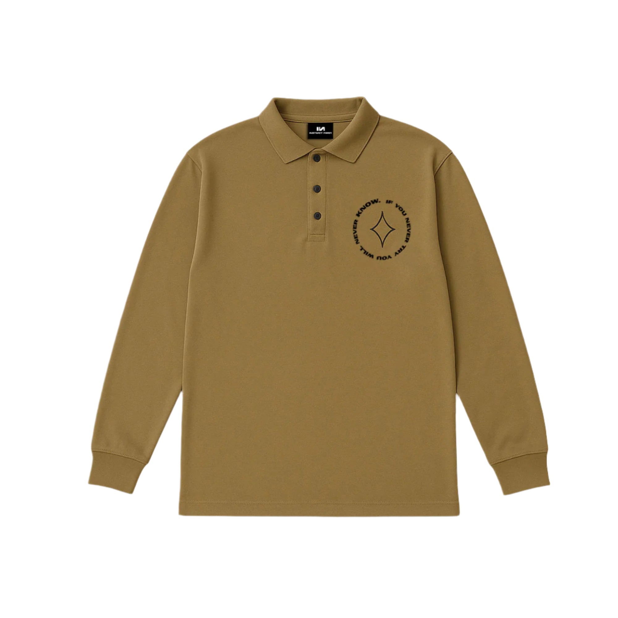 Oversized Polo T-shirt - Pirate Brown