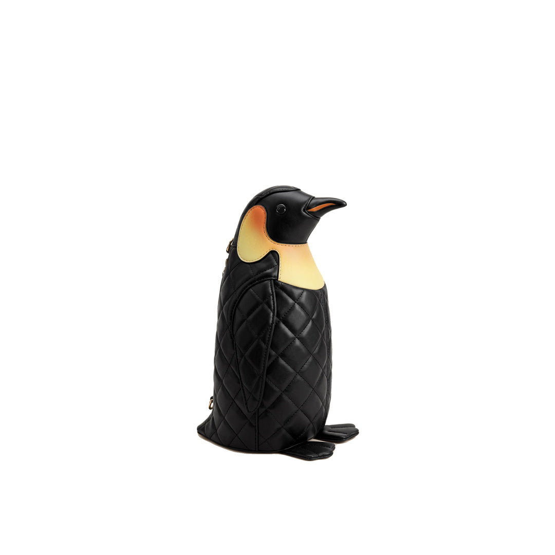JW PEI Pia Penguin Quilting Crossbody Bag - Black