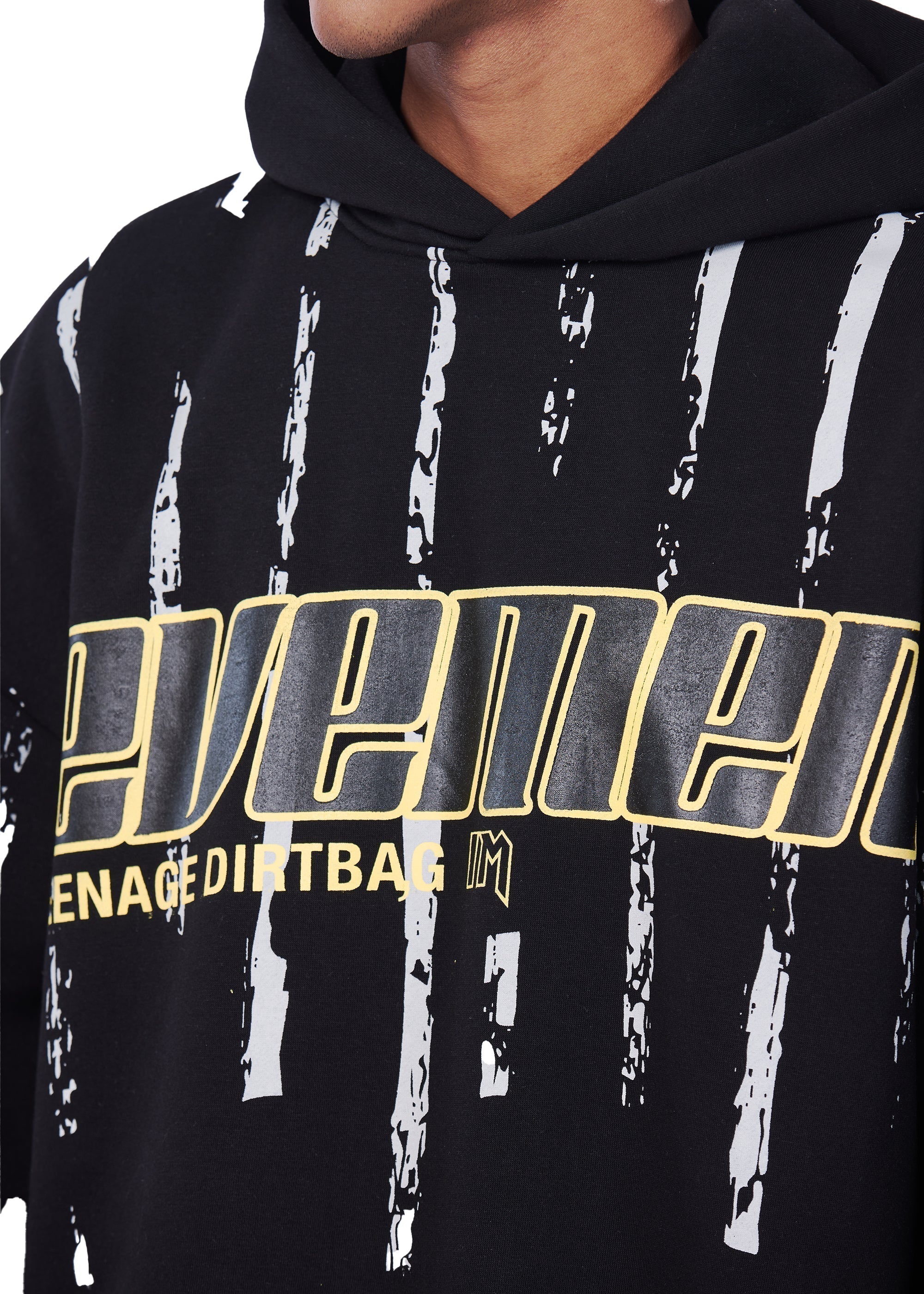pinstripe hoodie