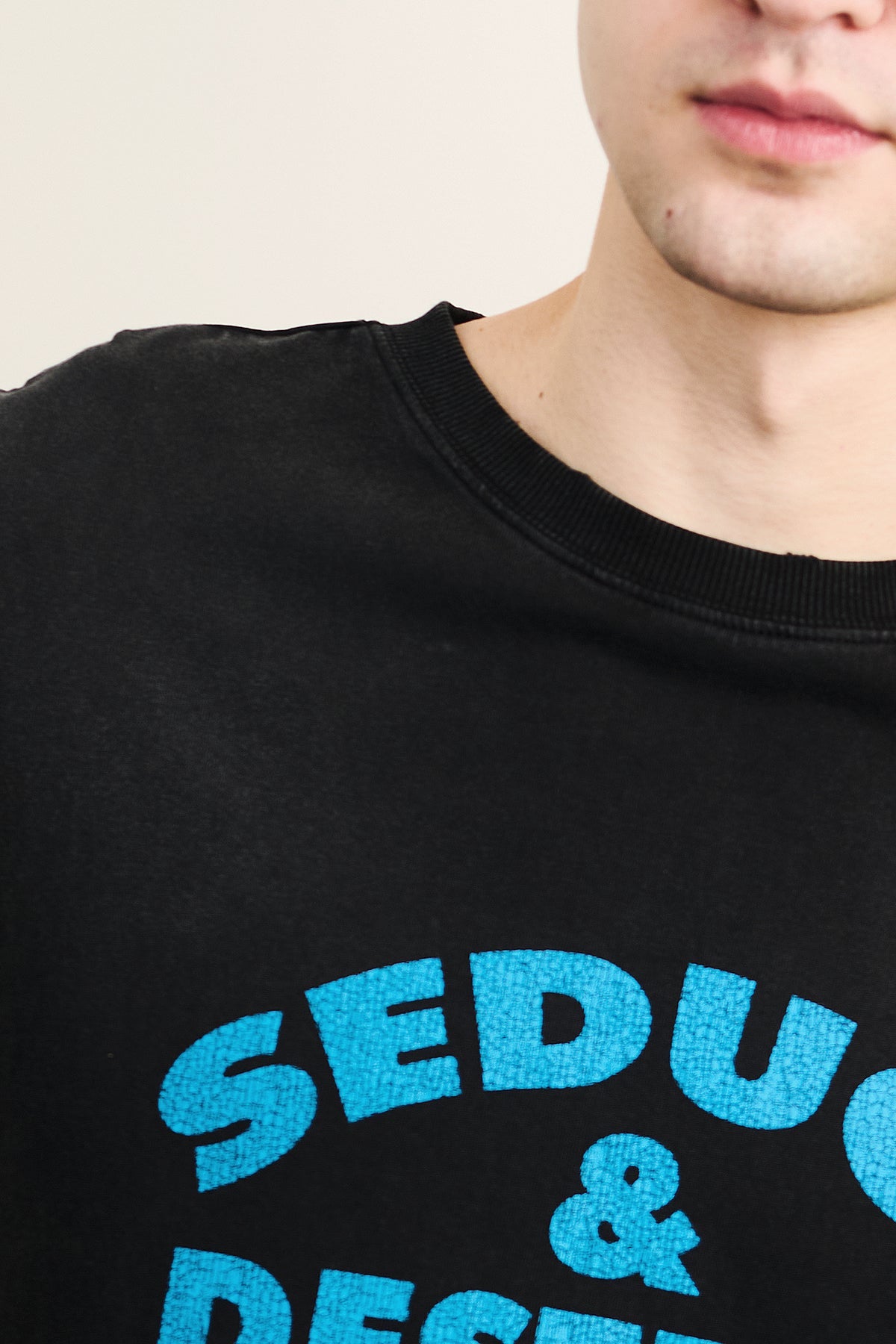 🖤 Track 01: Seduce & Destroy Vintage Tee: Unisex