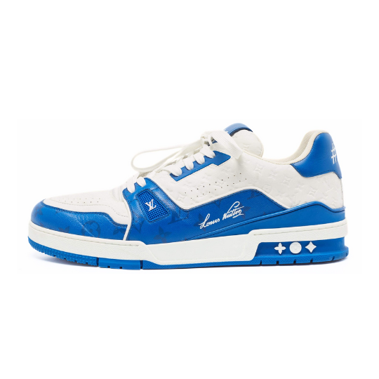 Louis Vuitton Trainer #54 Signature Blue White